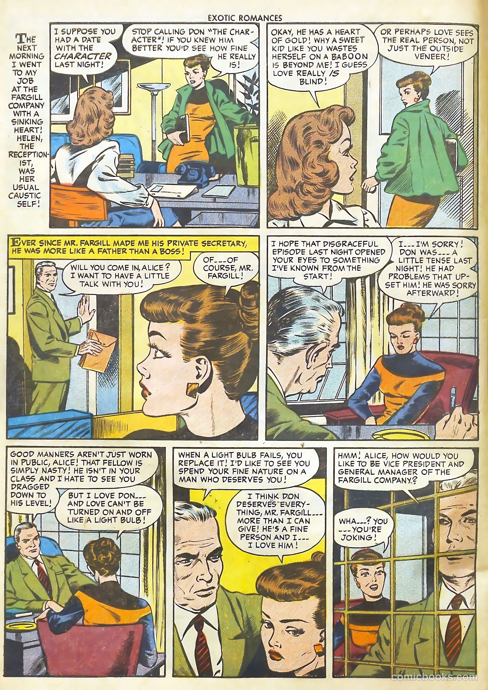 Exotic Romances #30 (1956) — page 6 of 36