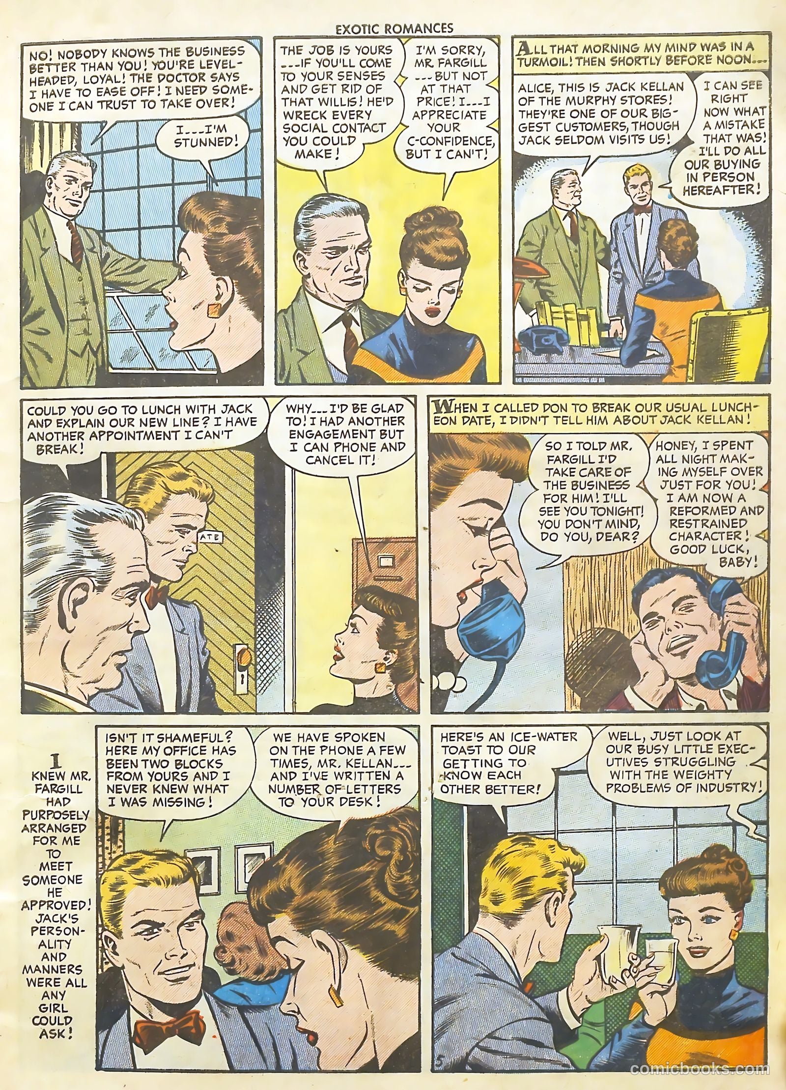 Exotic Romances #30 (1956) — page 7 of 36