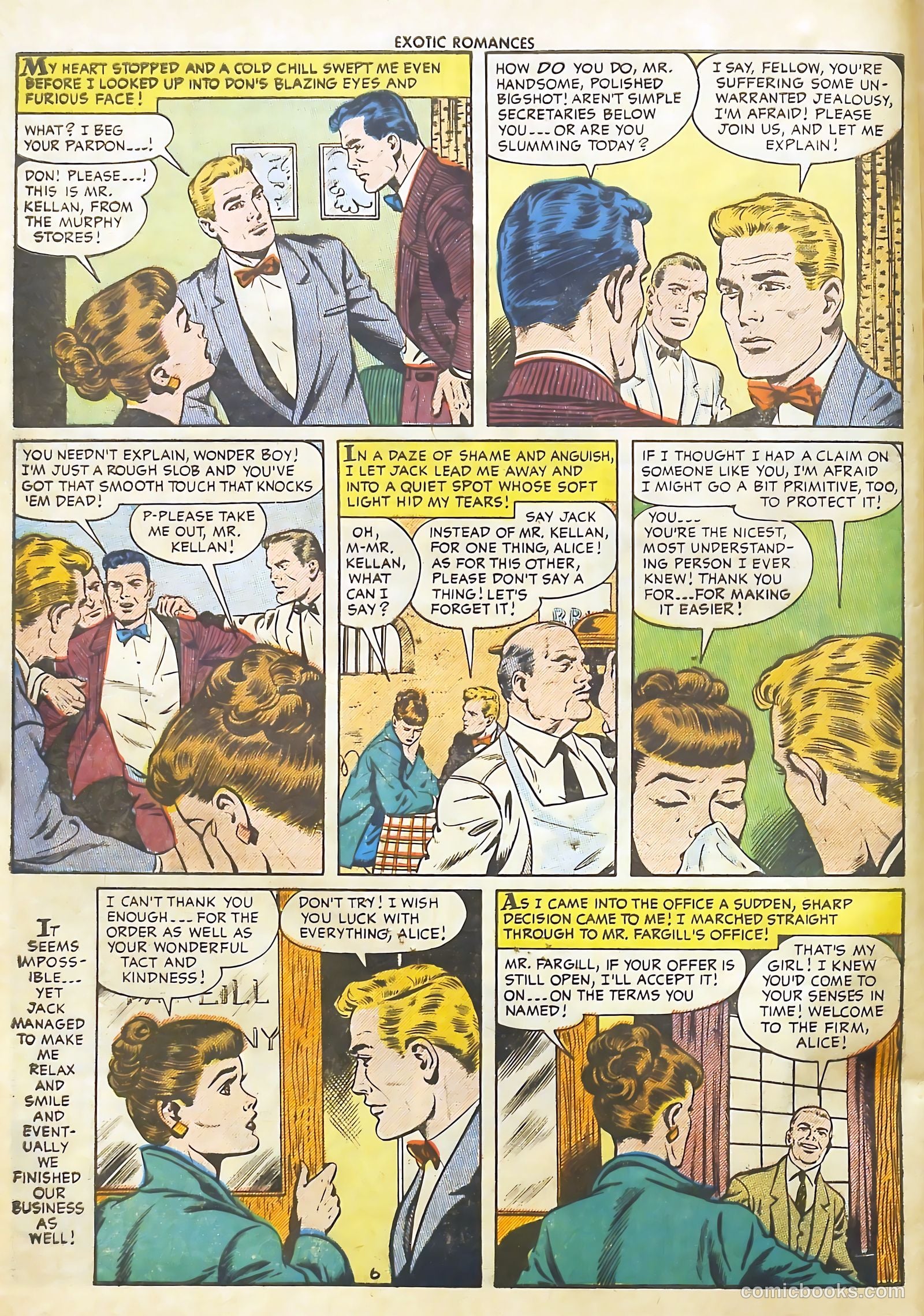 Exotic Romances #30 (1956) — page 8 of 36