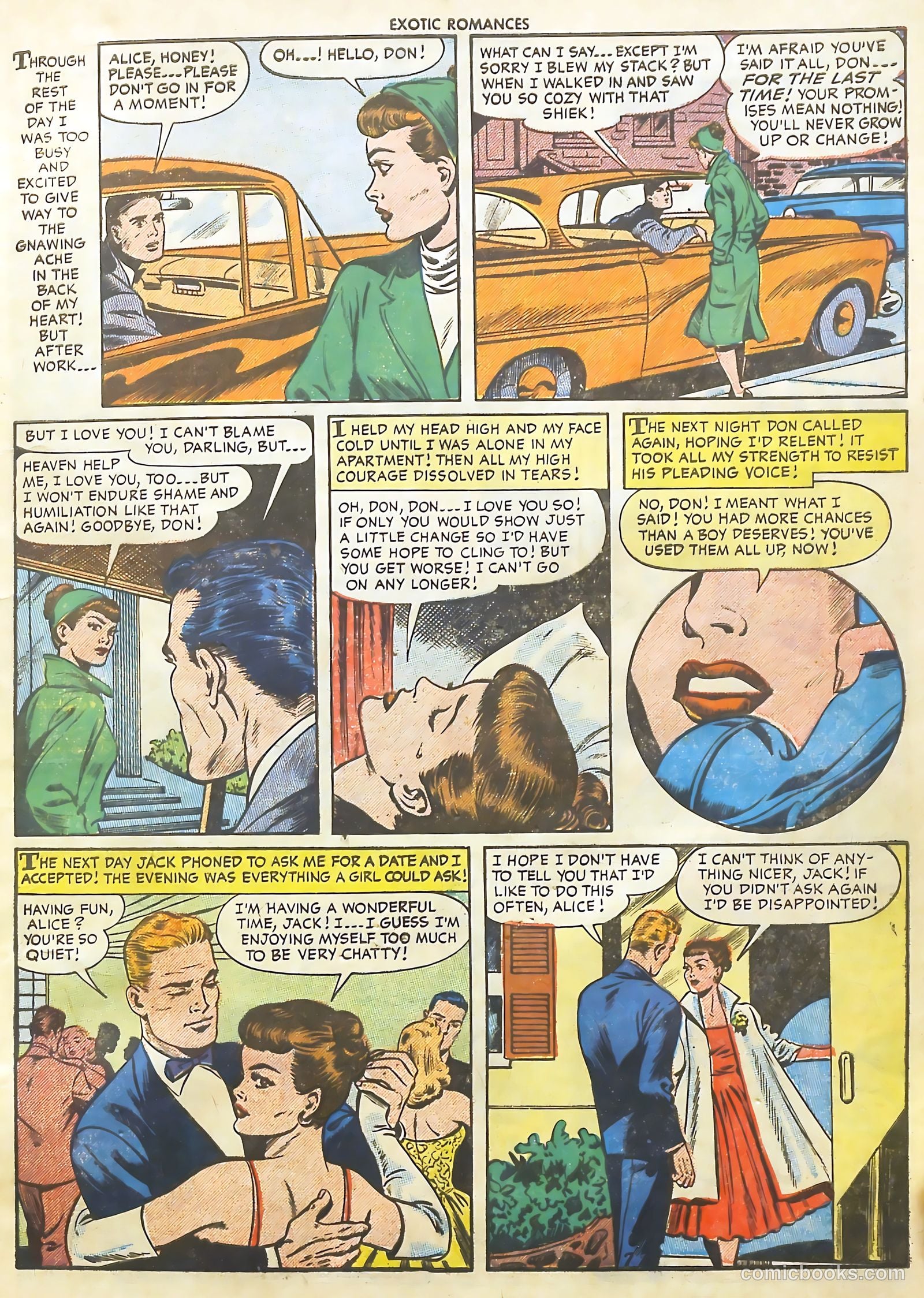 Exotic Romances #30 (1956) — page 9 of 36