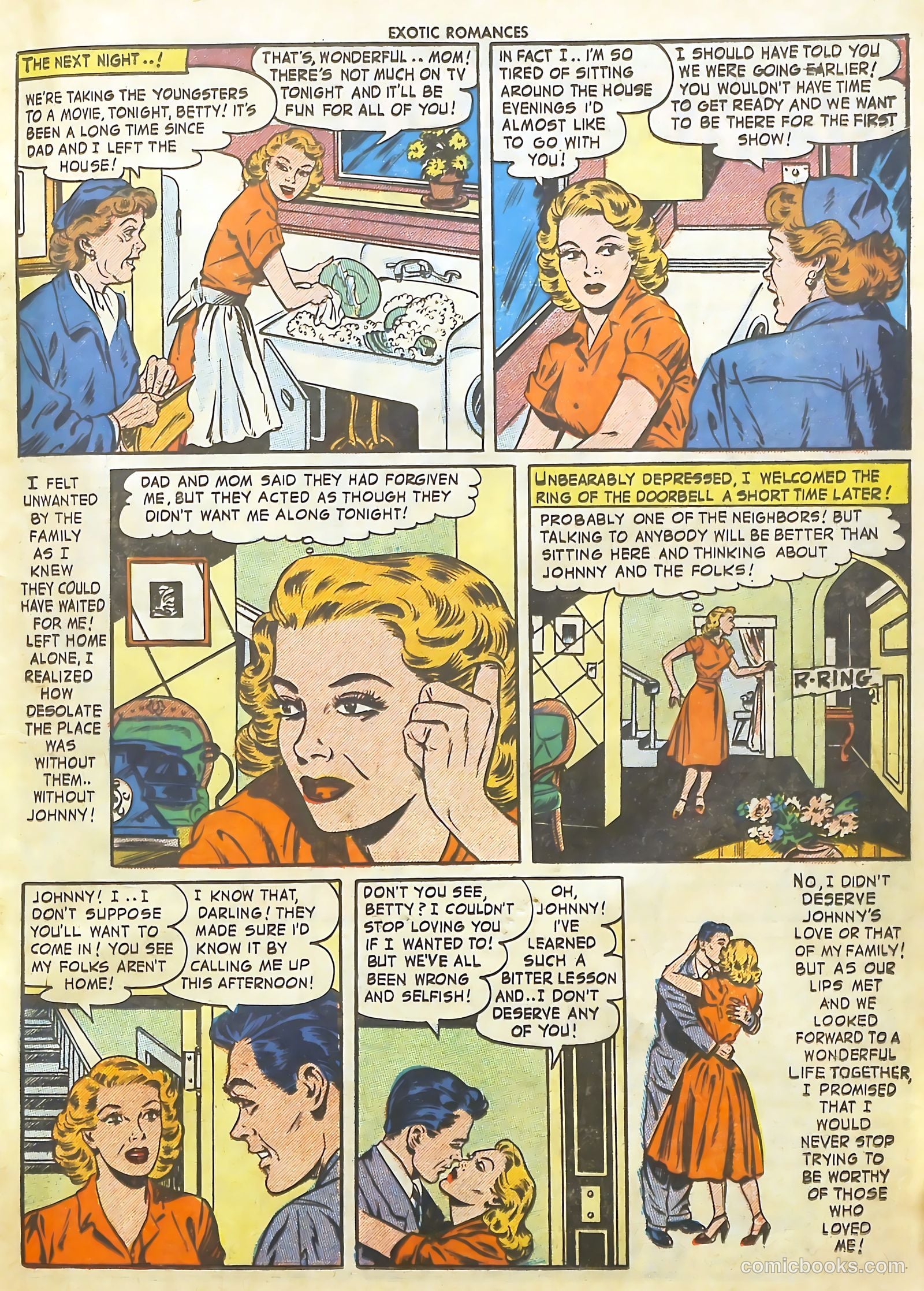 Exotic Romances #30 (1956) — page 17 of 36