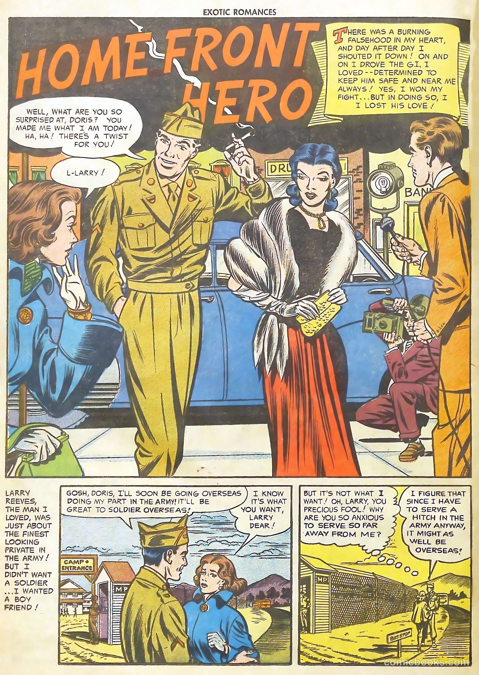 Exotic Romances #30 (1956) — page 18 of 36