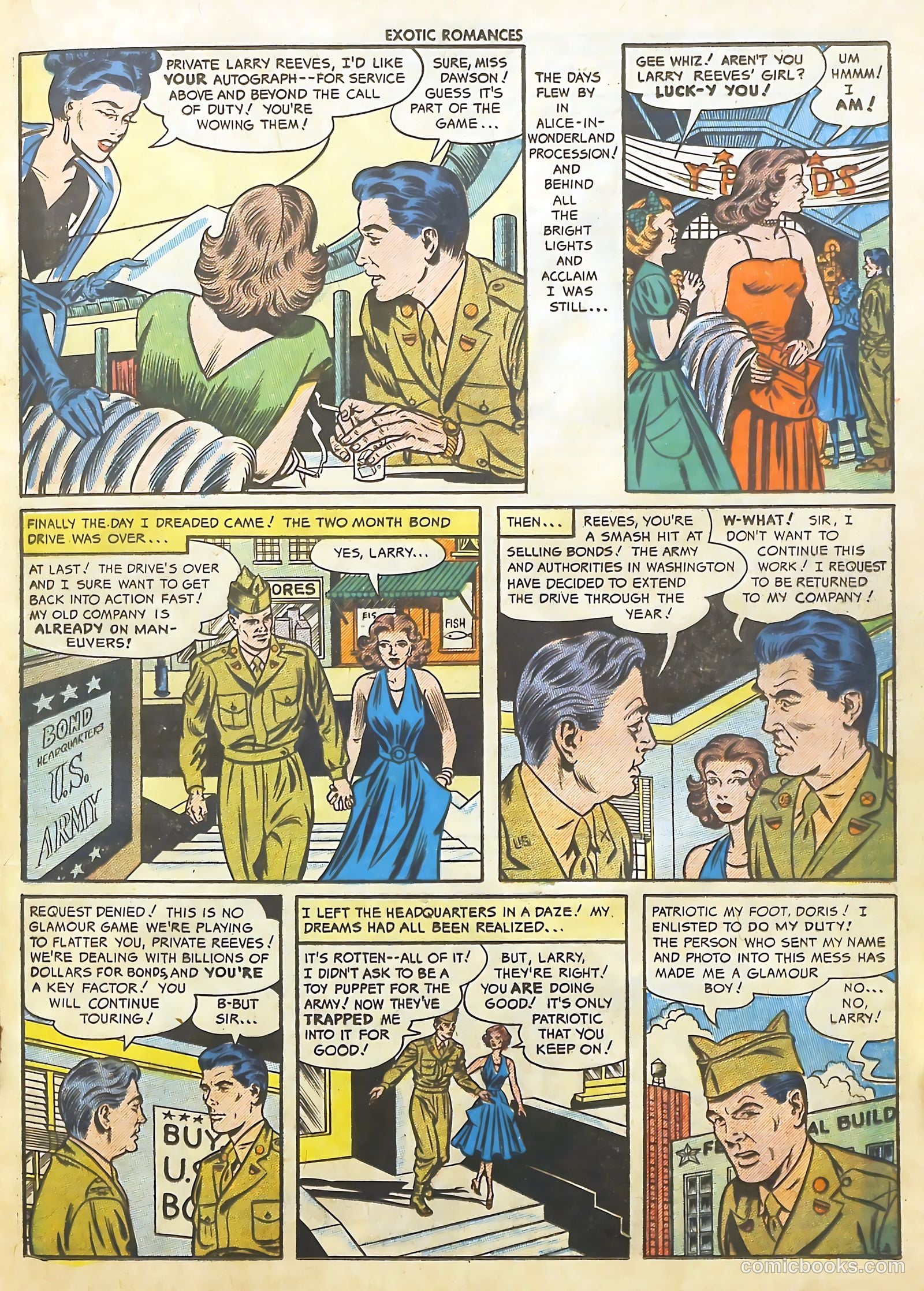 Exotic Romances #30 (1956) — page 21 of 36