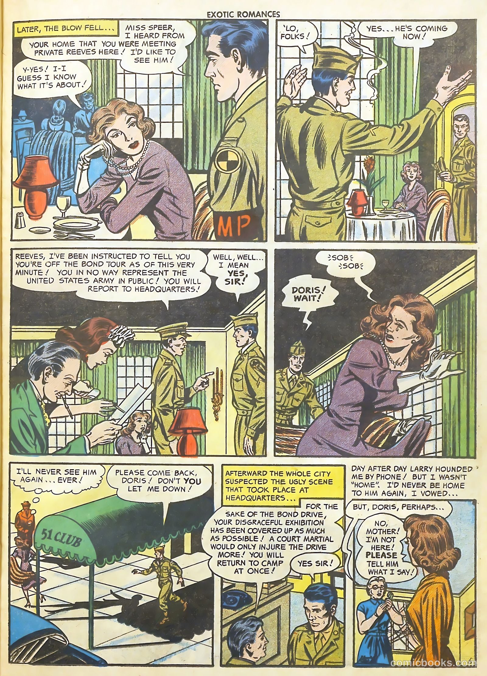 Exotic Romances #30 (1956) — page 23 of 36