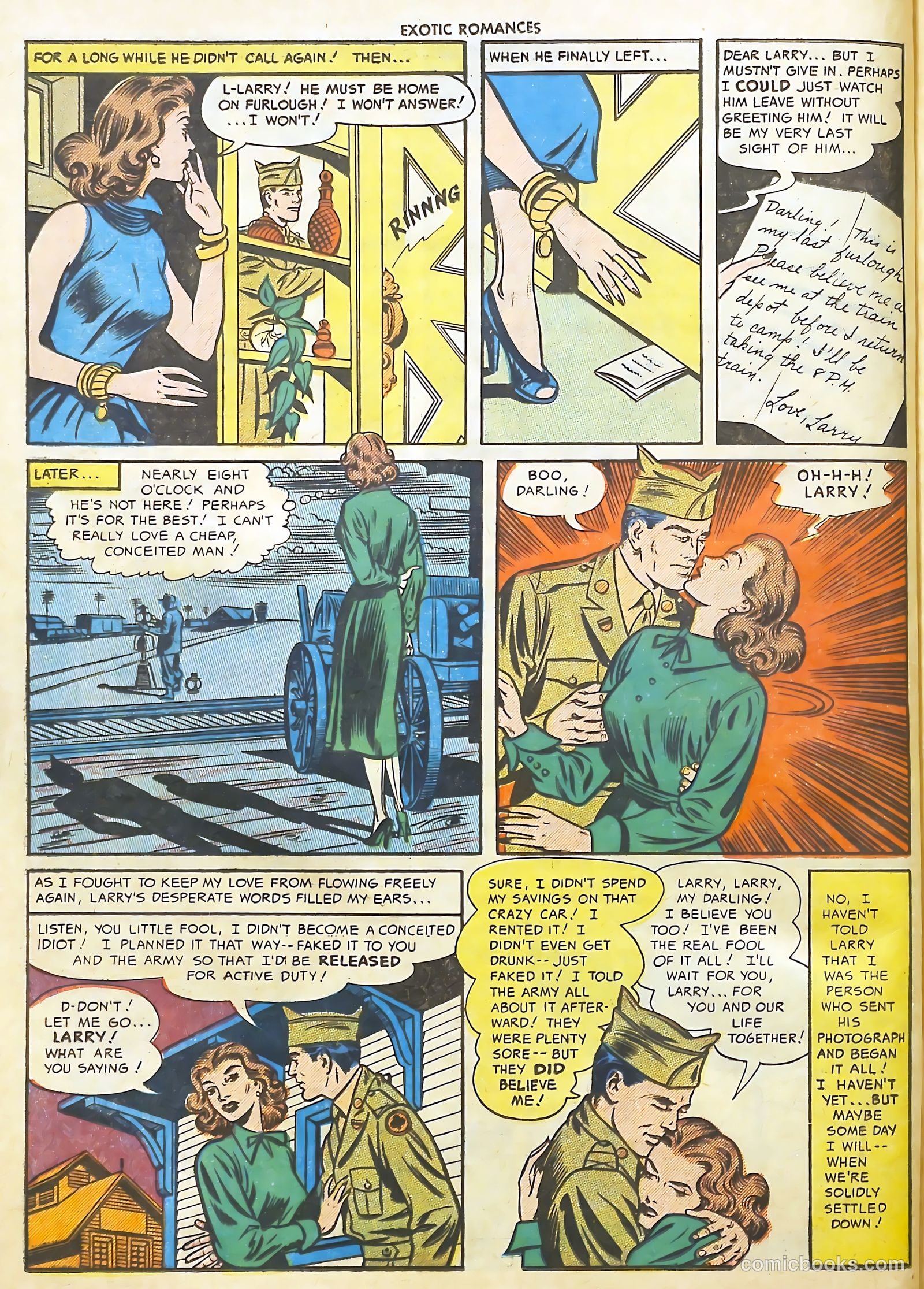 Exotic Romances #30 (1956) — page 24 of 36