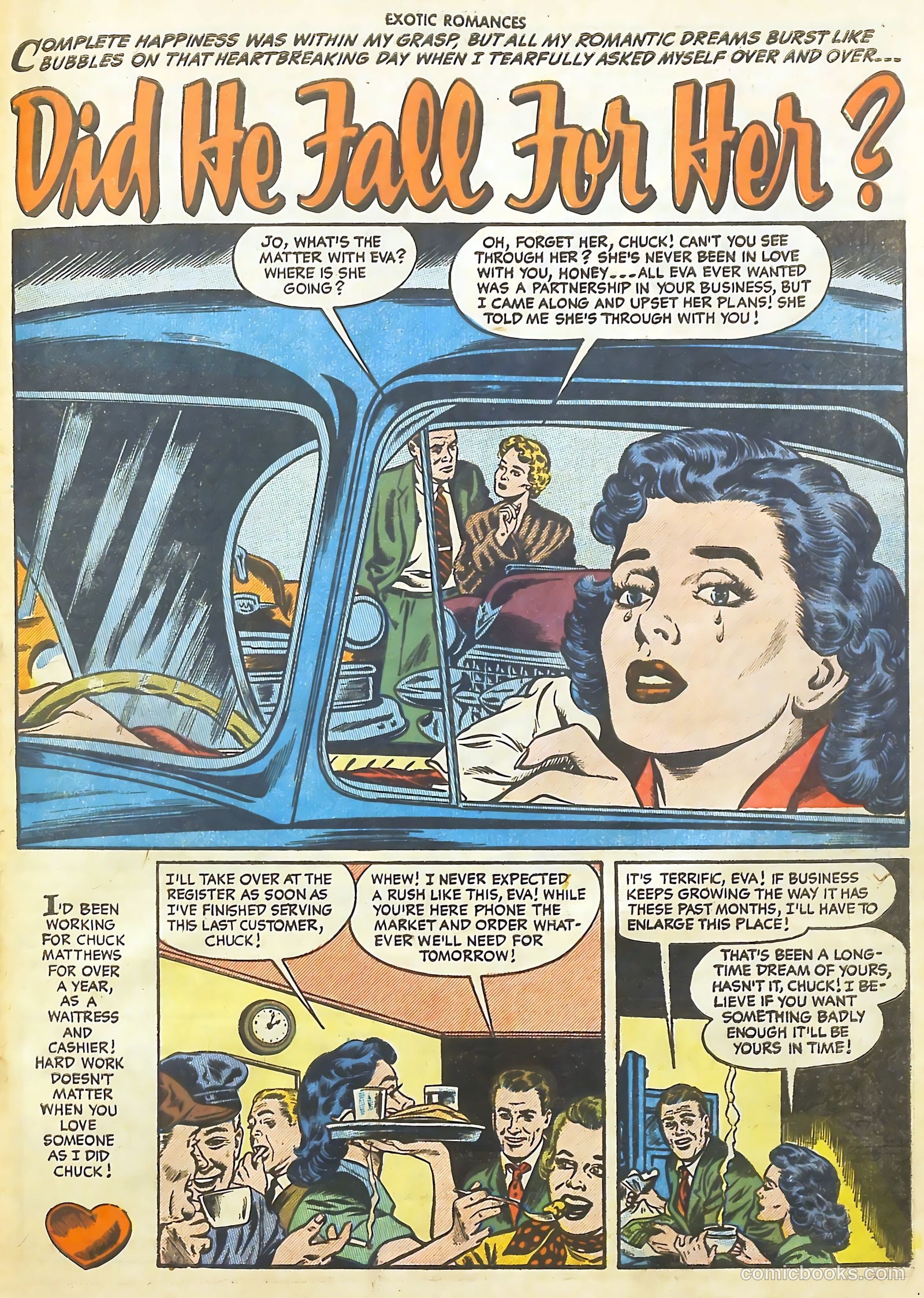 Exotic Romances #30 (1956) — page 27 of 36