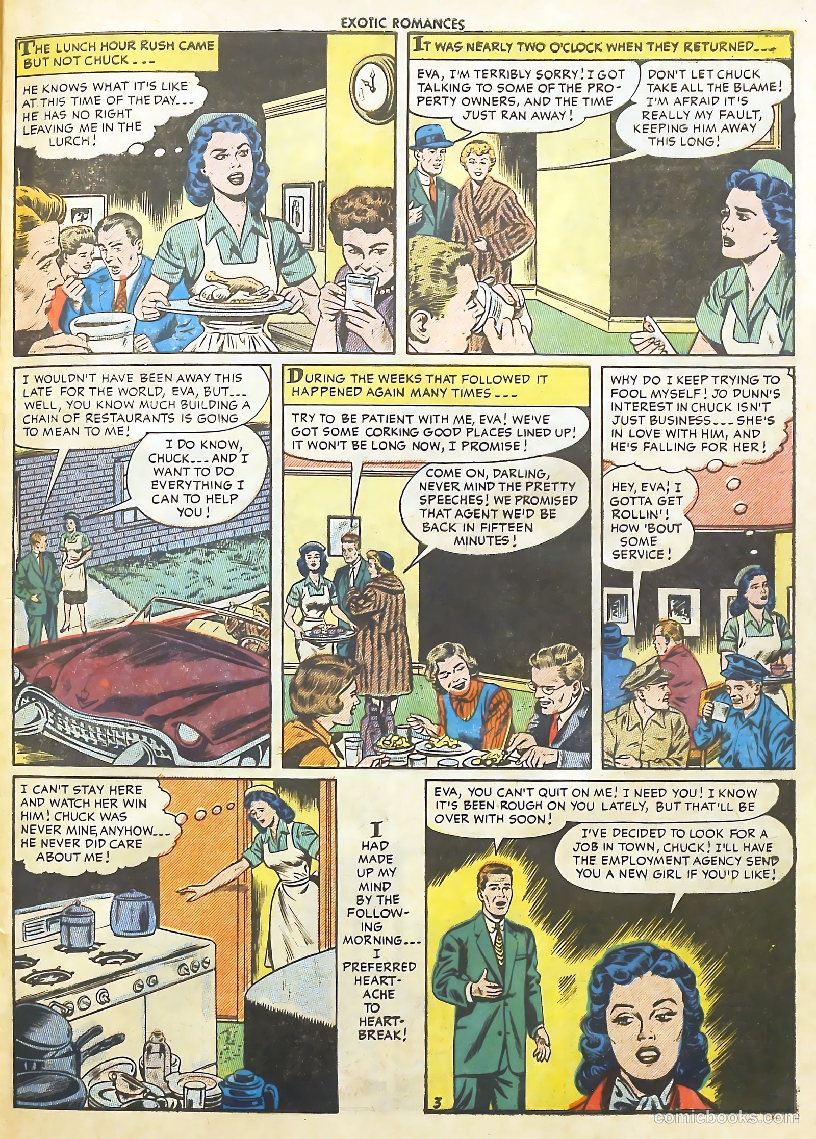 Exotic Romances #30 (1956) — page 29 of 36