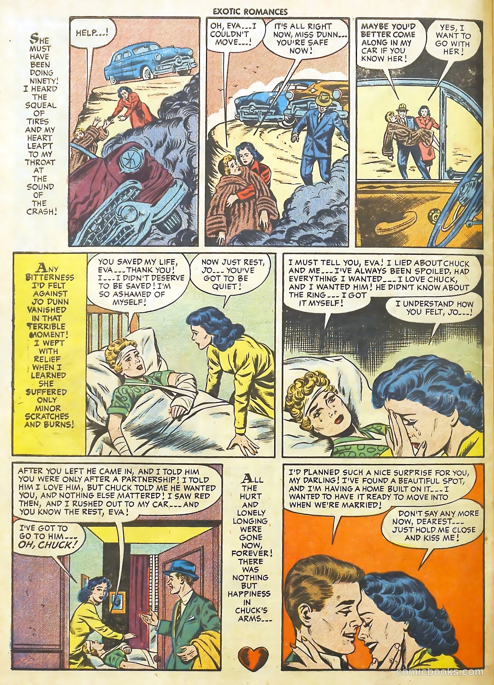Exotic Romances #30 (1956) — page 32 of 36
