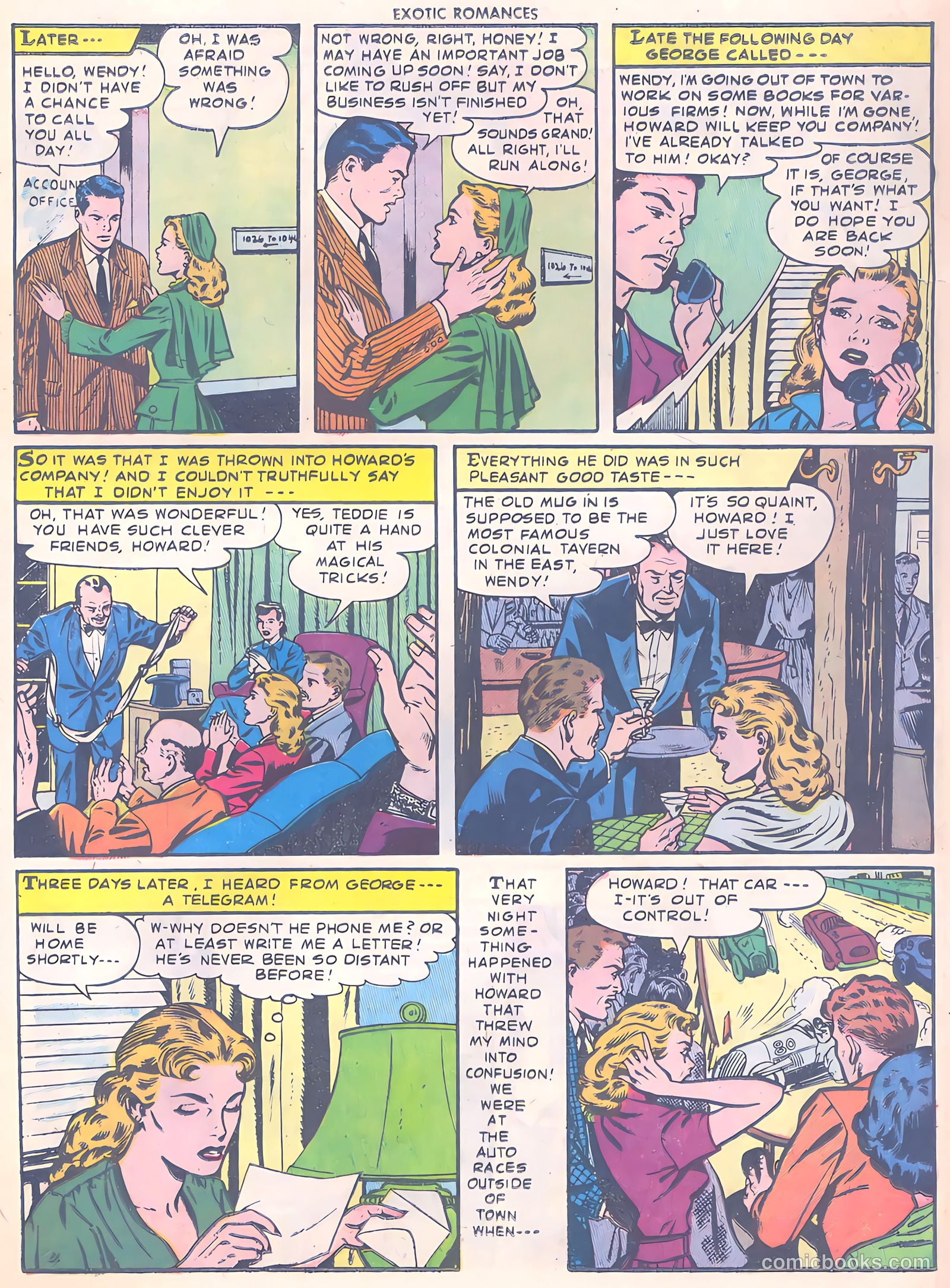 Exotic Romances #31 (1956) — page 15 of 36