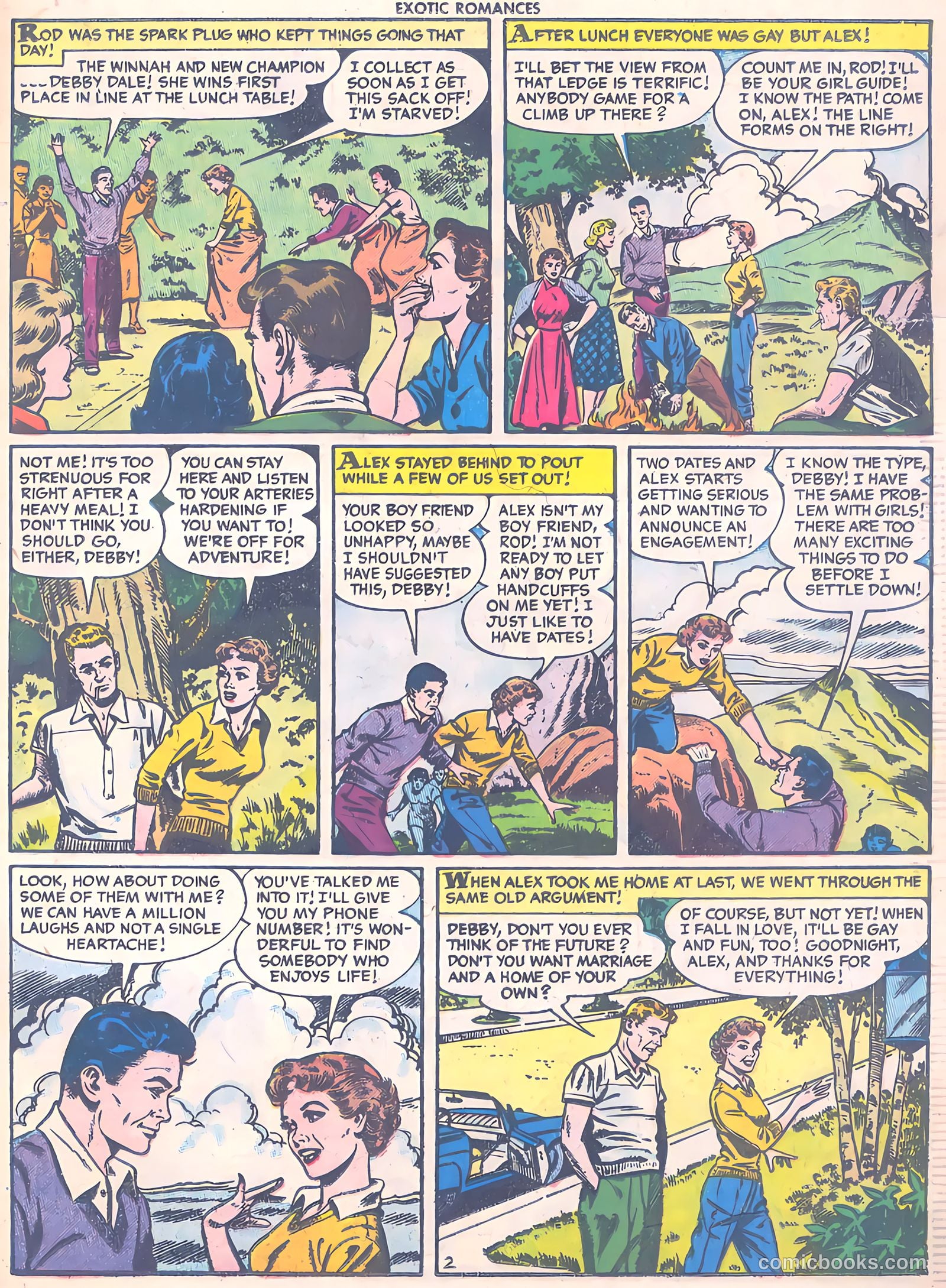Exotic Romances #31 (1956) — page 19 of 36