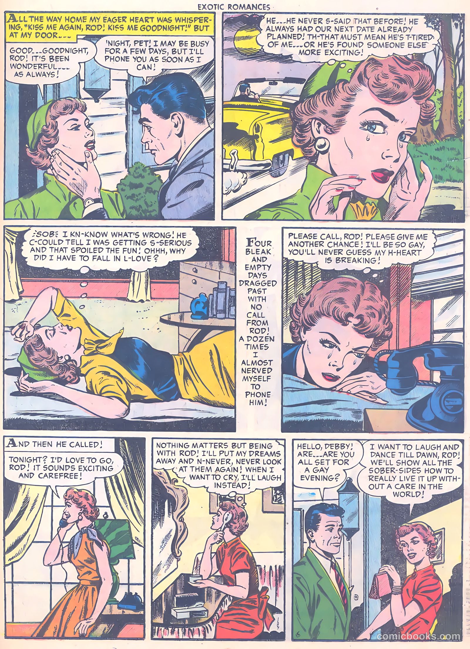 Exotic Romances #31 (1956) — page 23 of 36