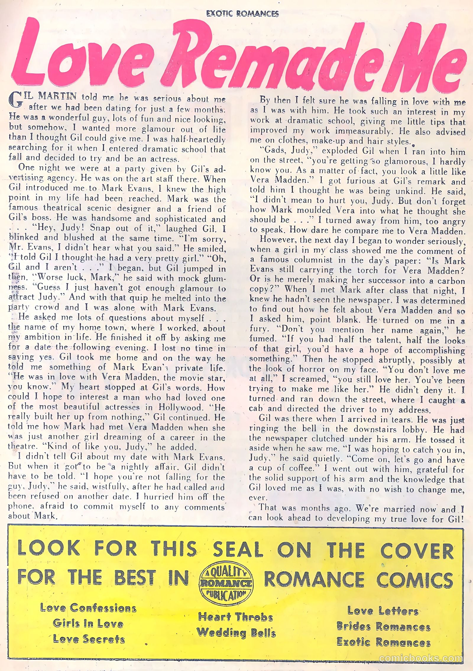 Exotic Romances #31 (1956) — page 26 of 36