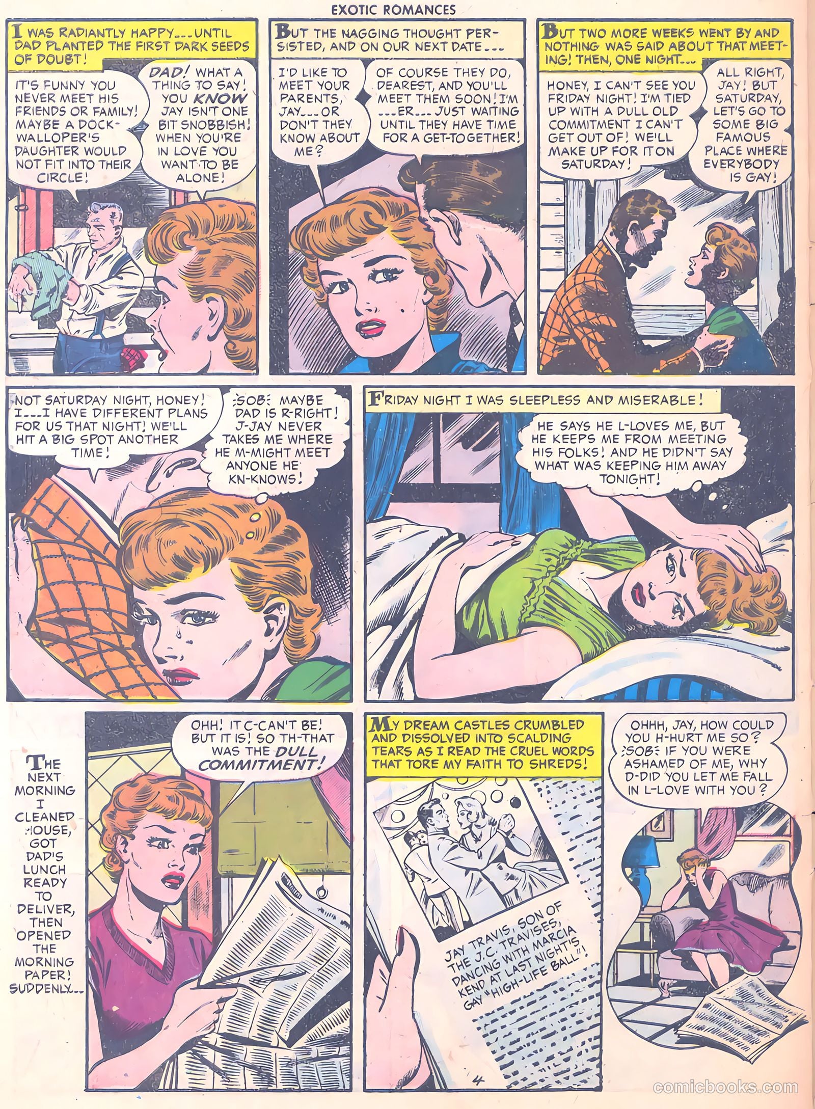 Exotic Romances #31 (1956) — page 30 of 36