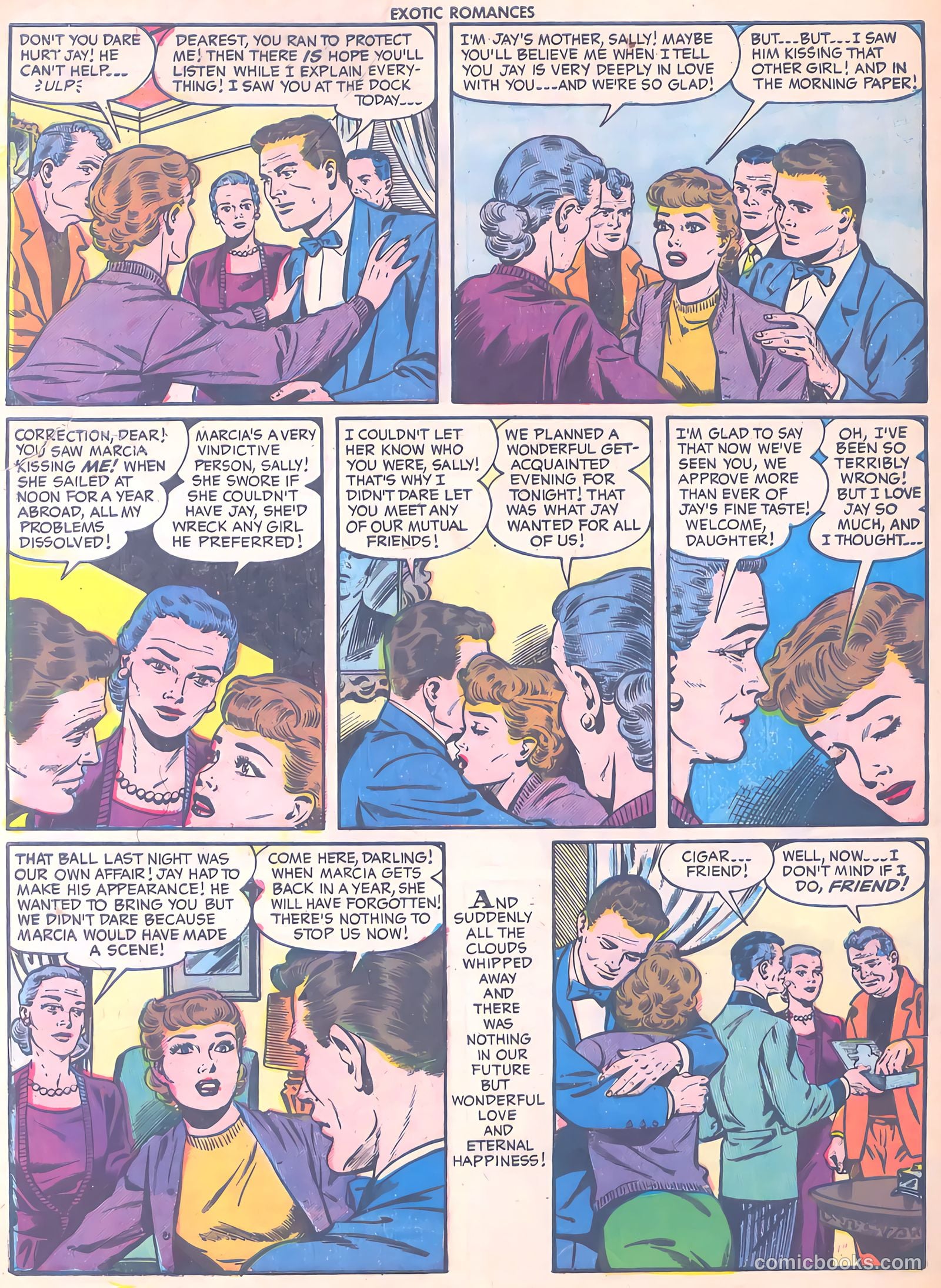 Exotic Romances #31 (1956) — page 32 of 36