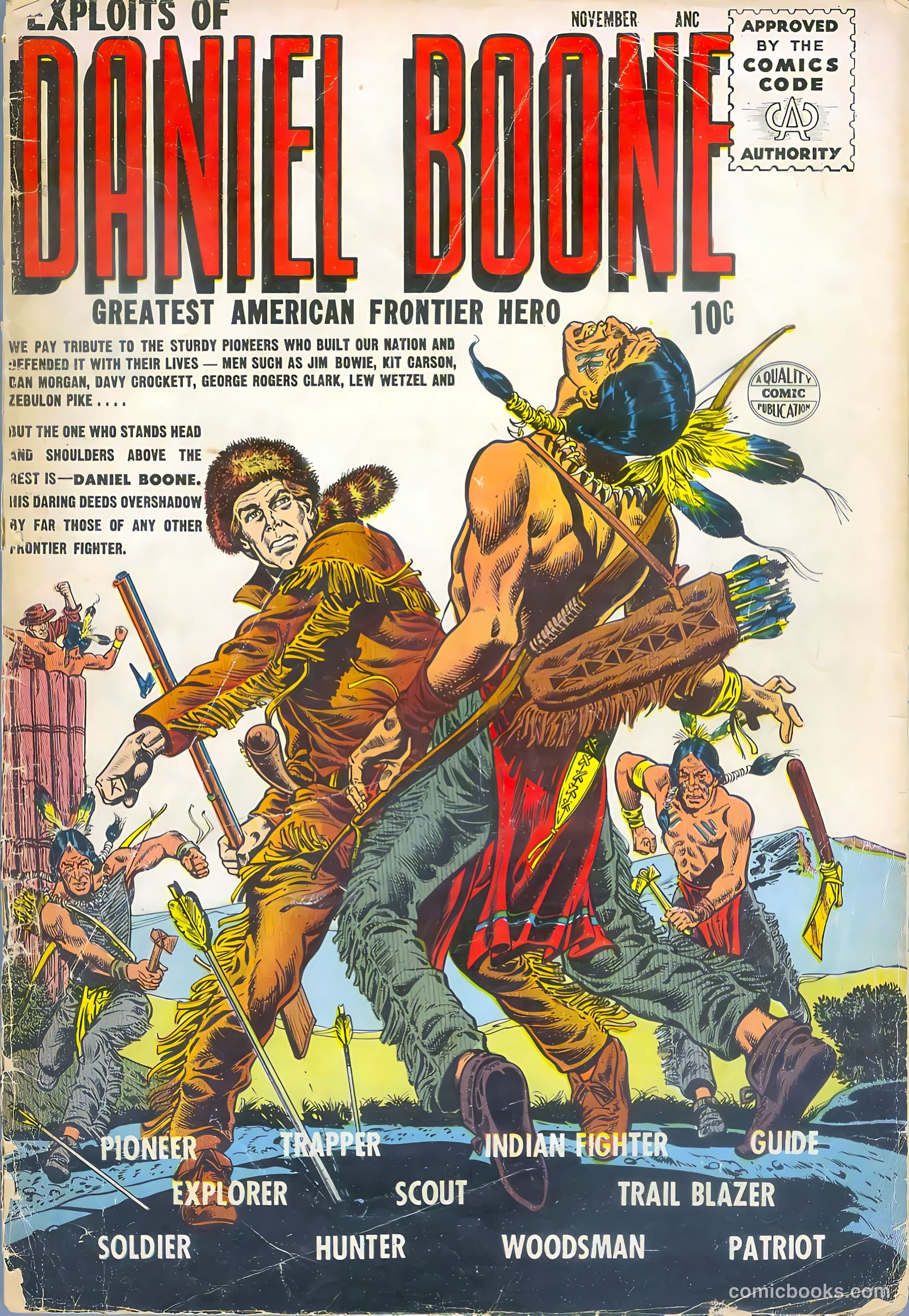 Exploits of Daniel Boone #1