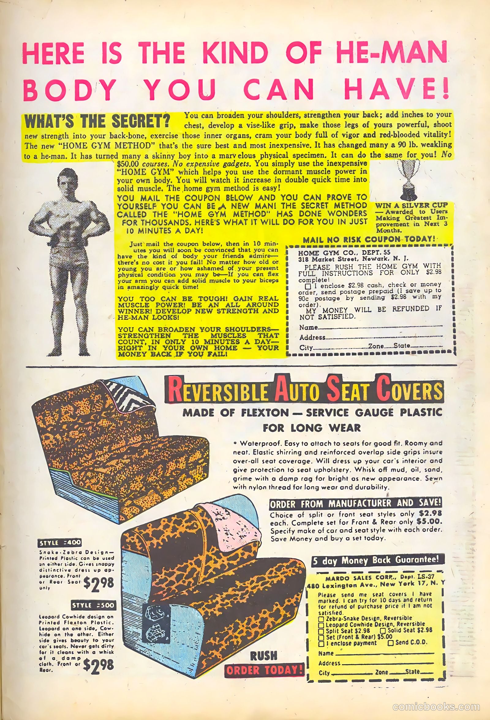 Exploits of Daniel Boone #3 (1956) — page 33 of 37