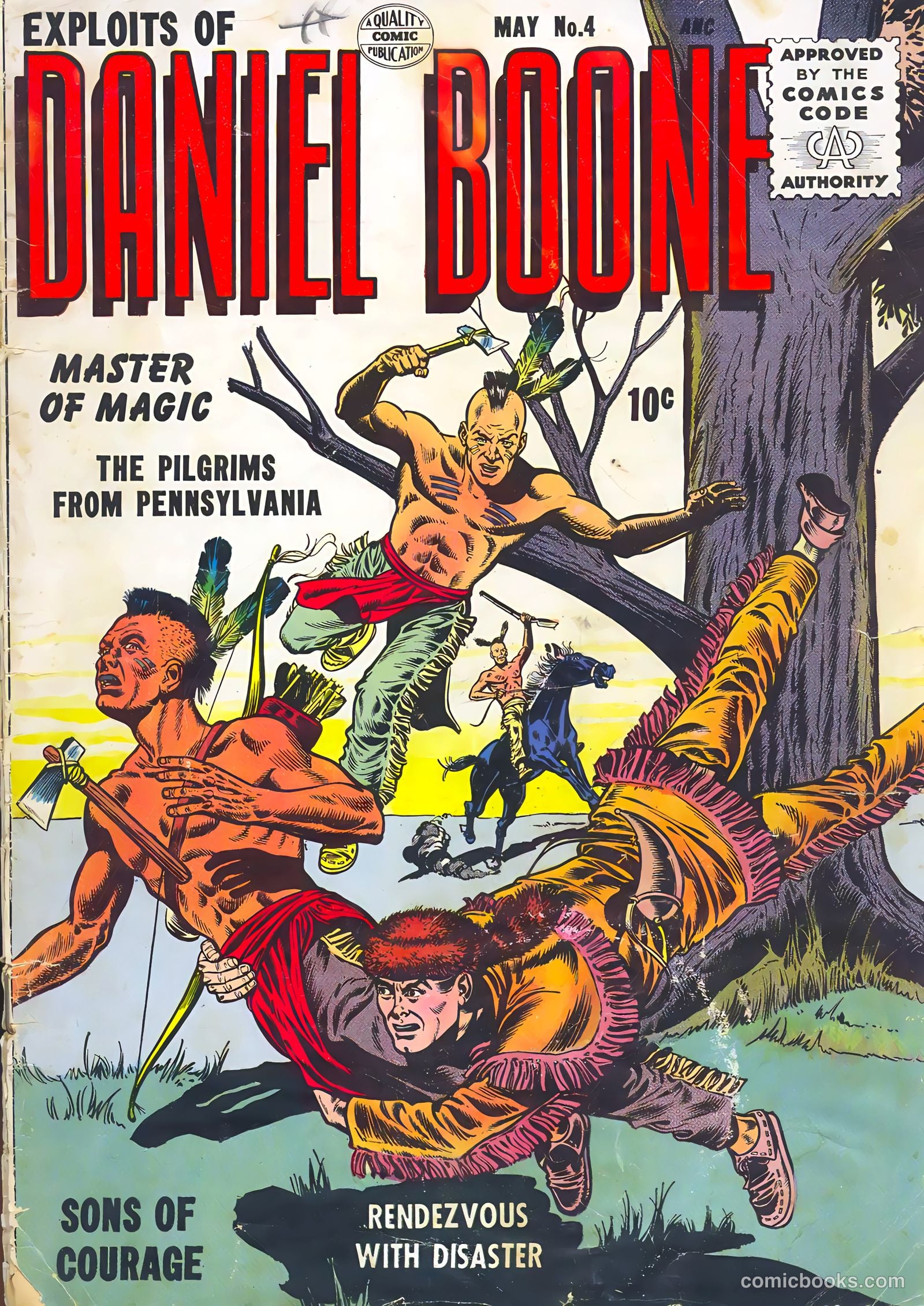 Exploits of Daniel Boone #4