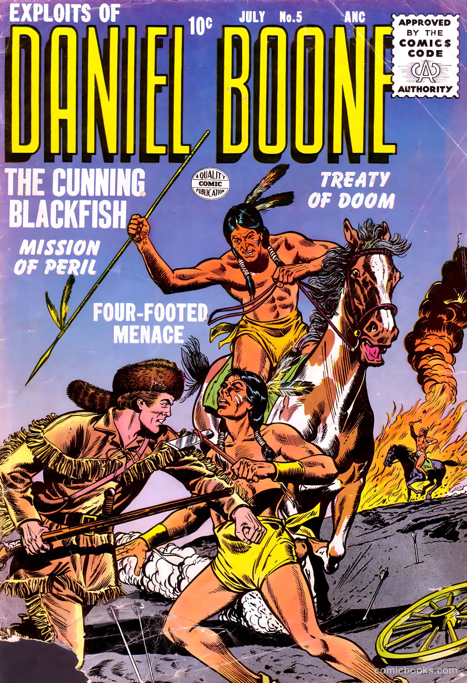 Exploits of Daniel Boone #5