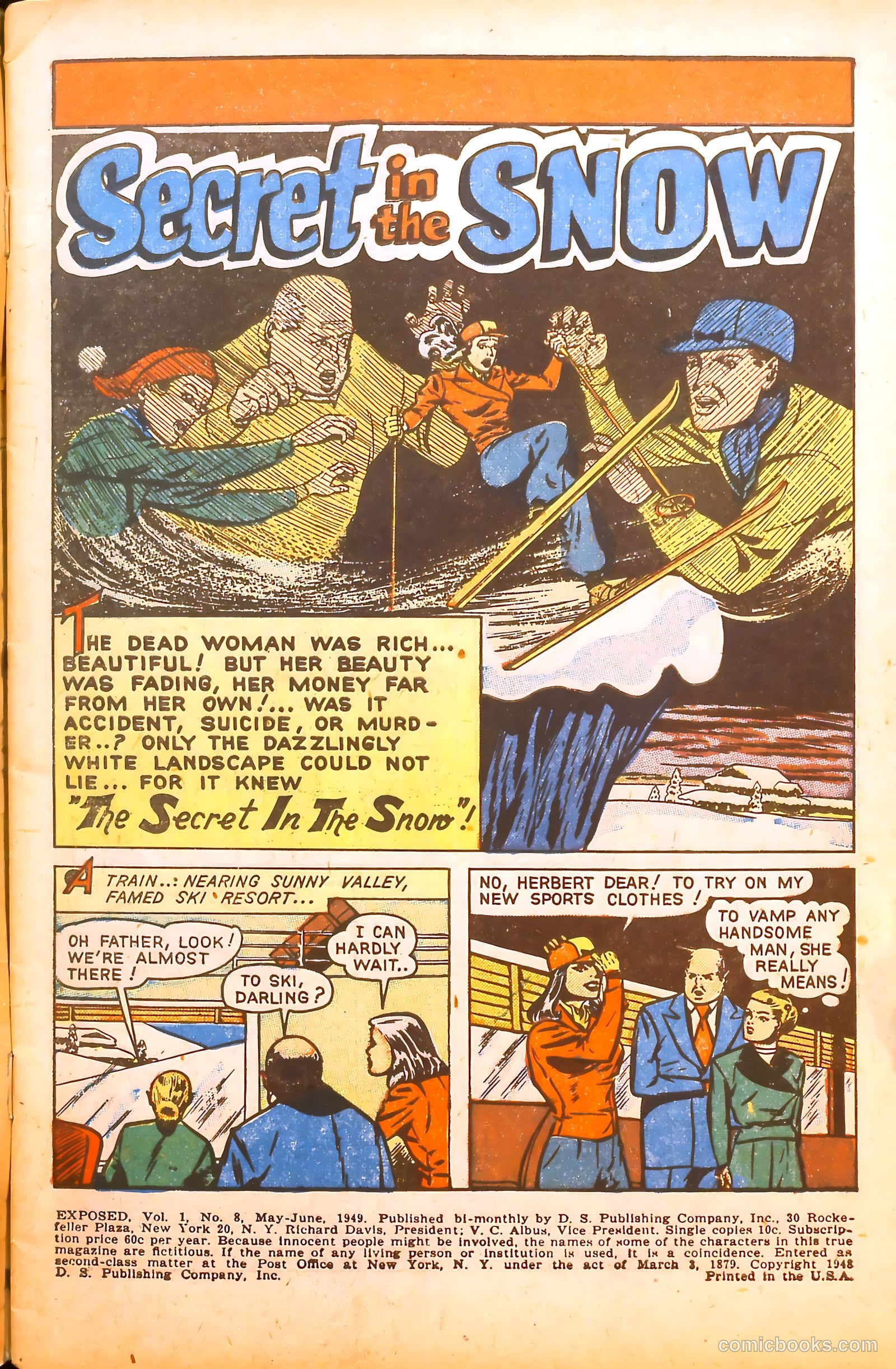Exposed #8 (1949) — page 3 of 53