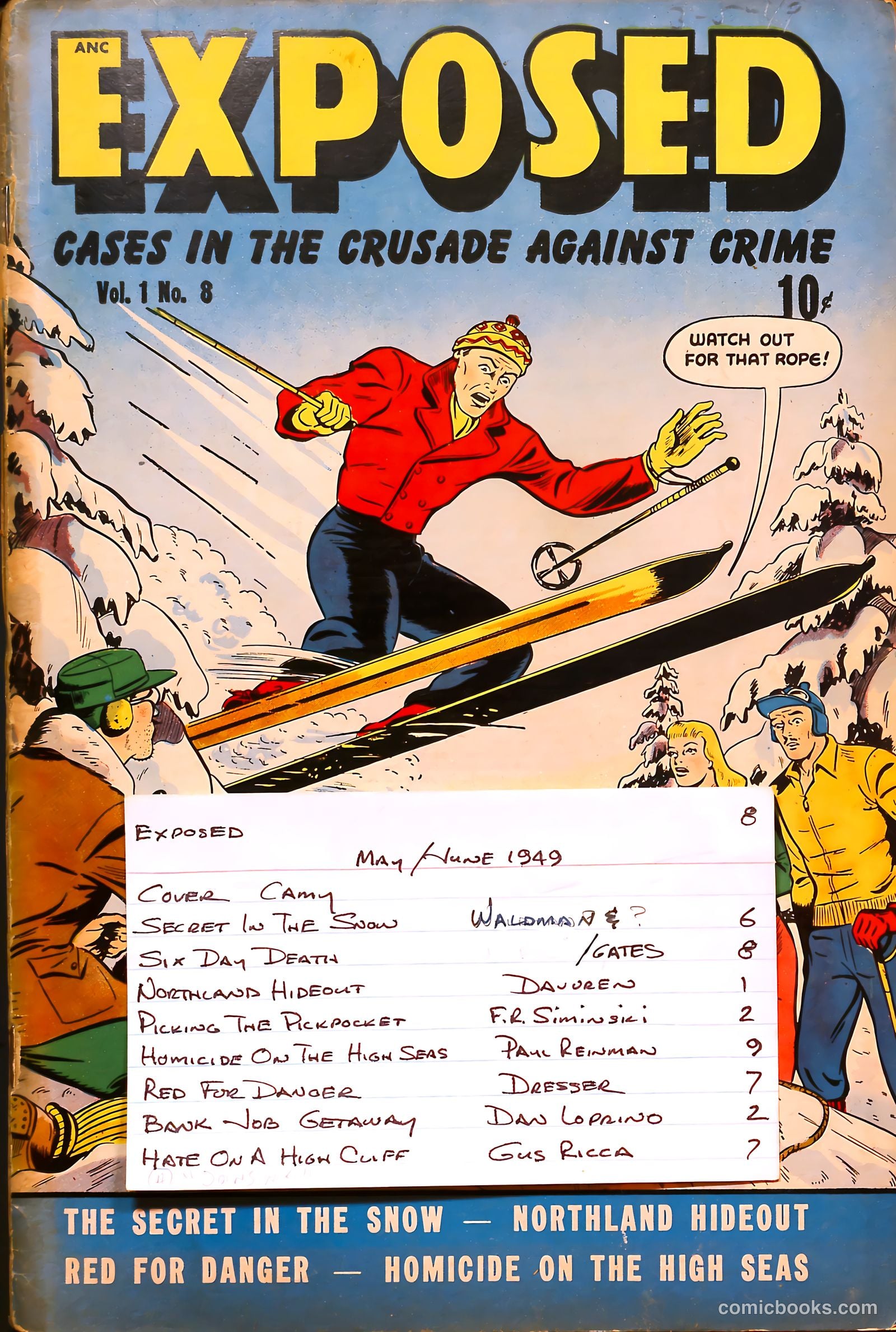 Exposed #8 (1949) — page 53 of 53