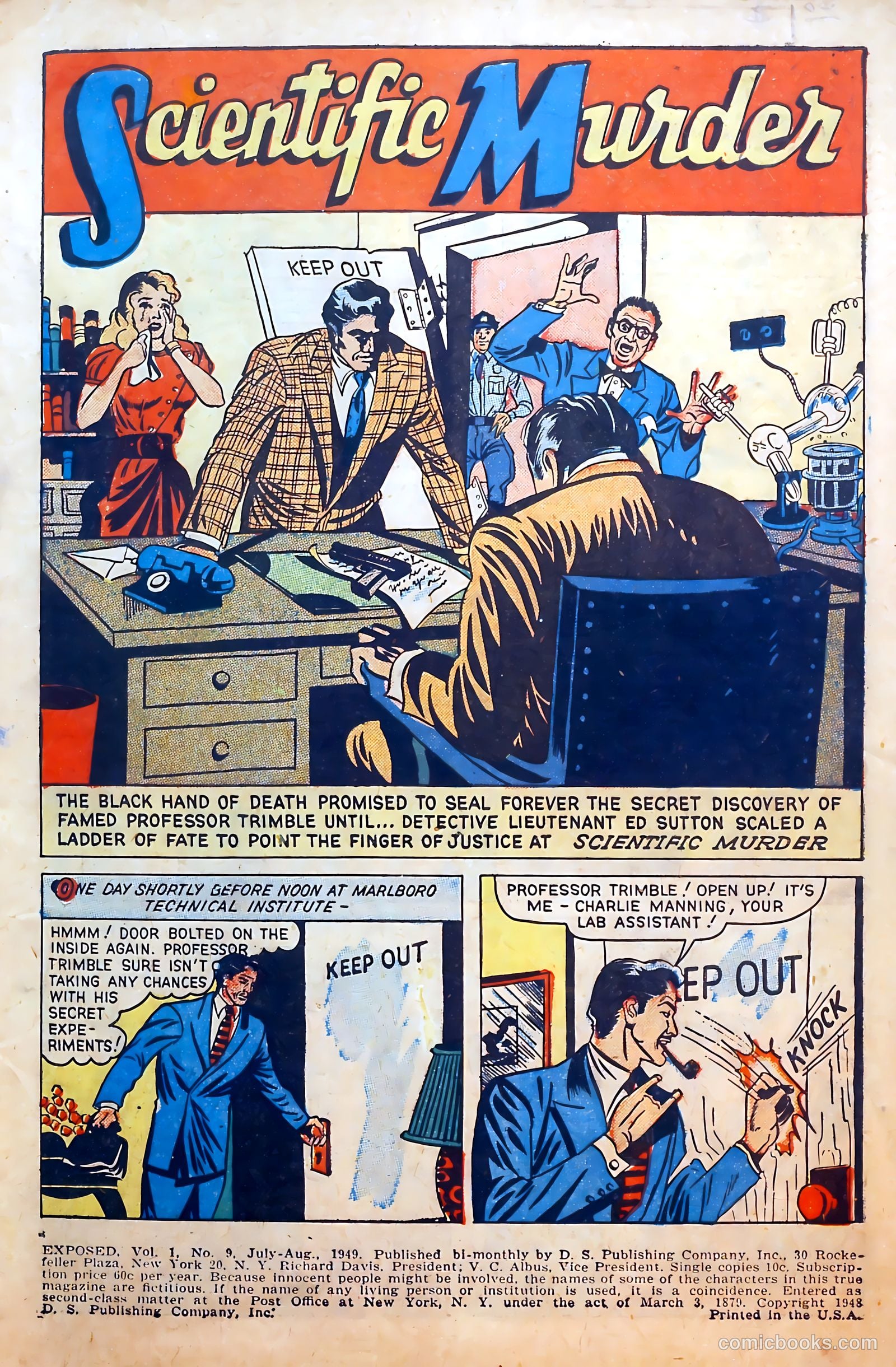 Exposed #9 (1949) — page 3 of 36