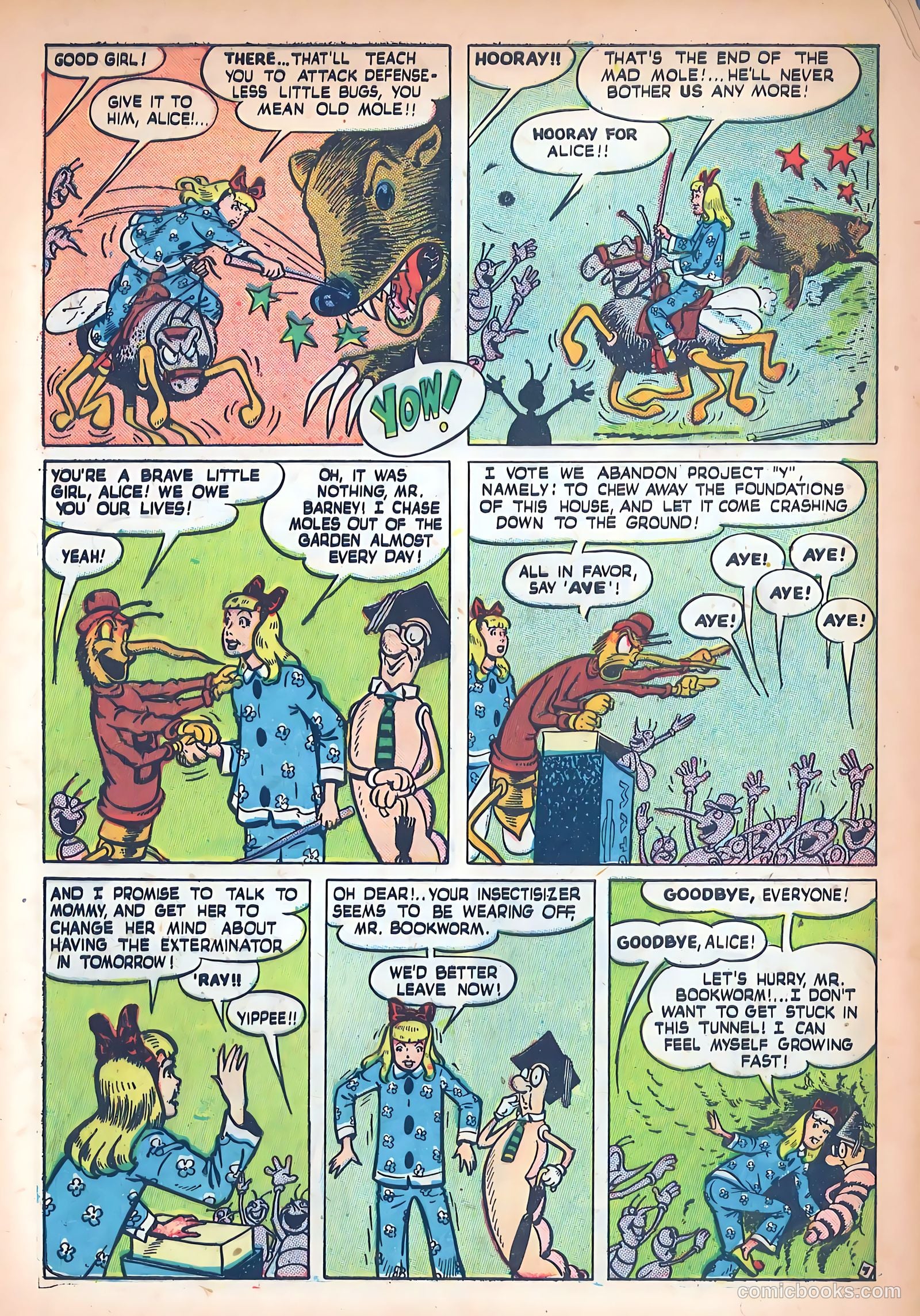Alice #10 (1951) — page 32 of 36