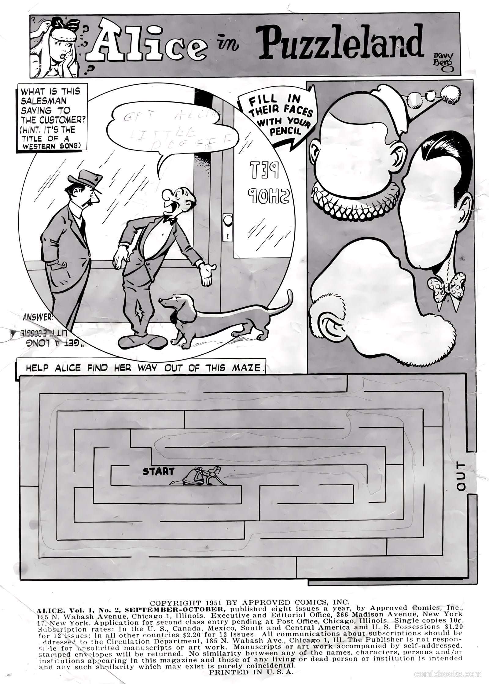Alice #2 (1951) — page 2 of 36