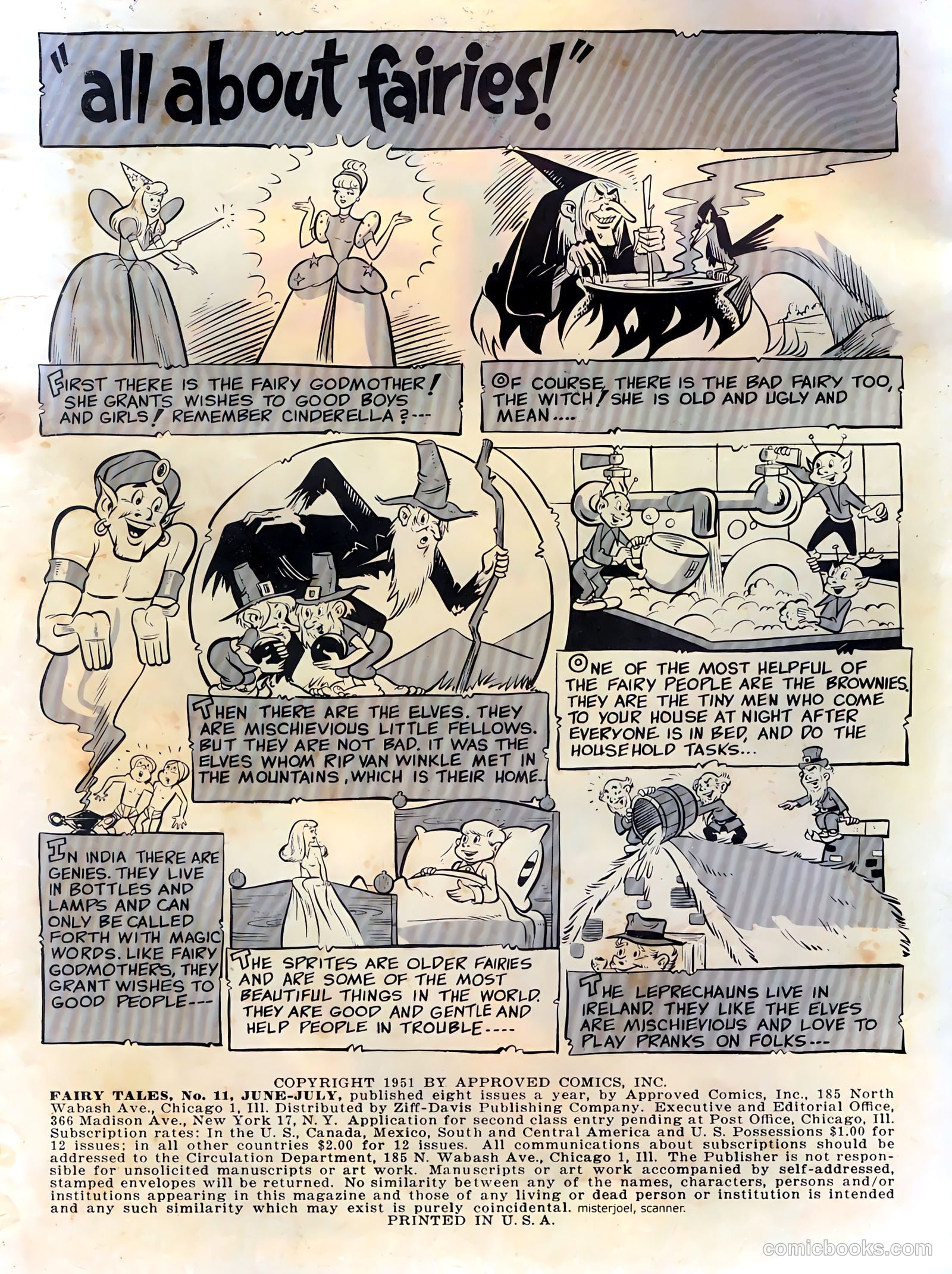 Fairy Tales #11 (1951) — page 2 of 36