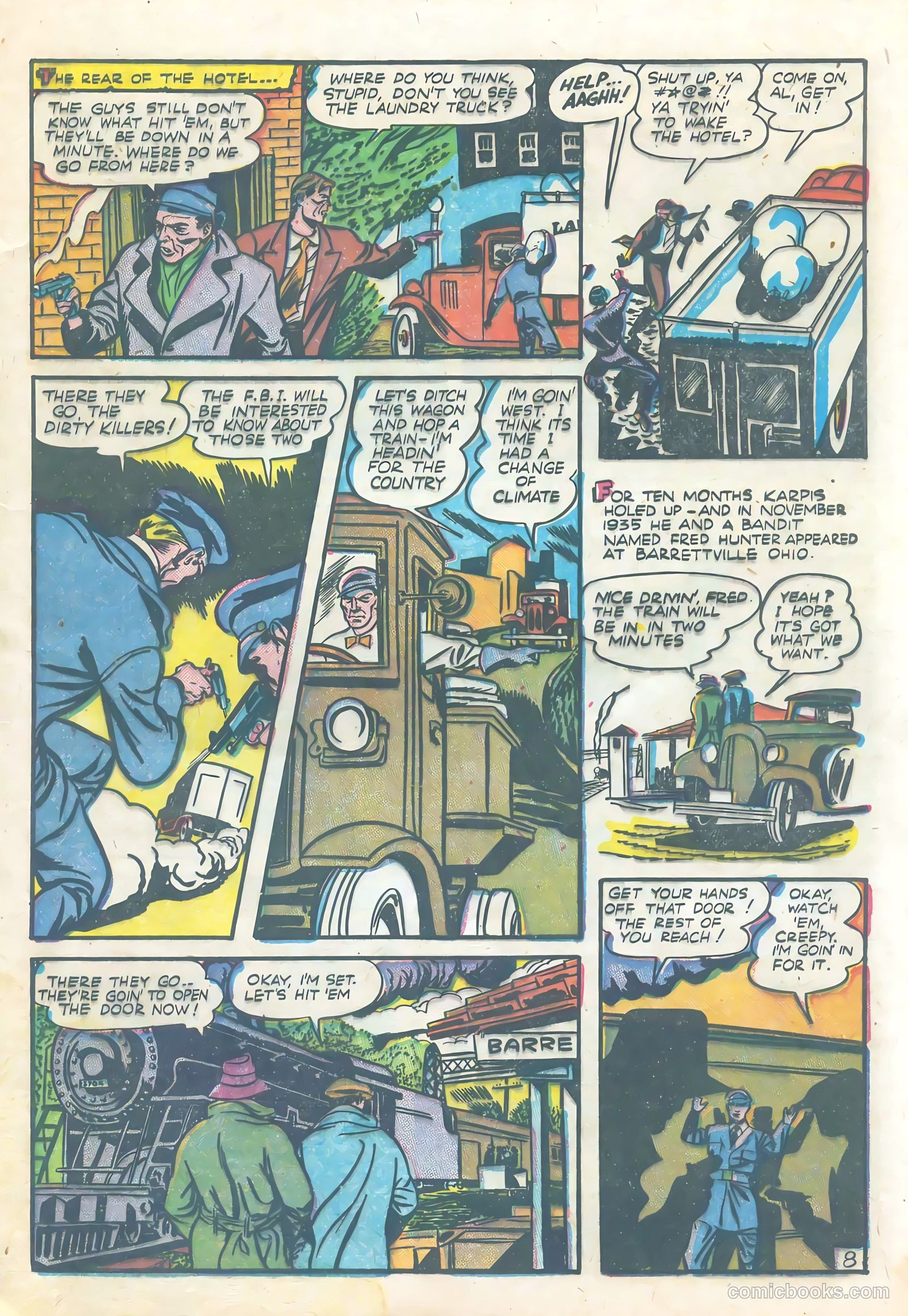 Famous Crimes #1 (1948) — page 9 of 36