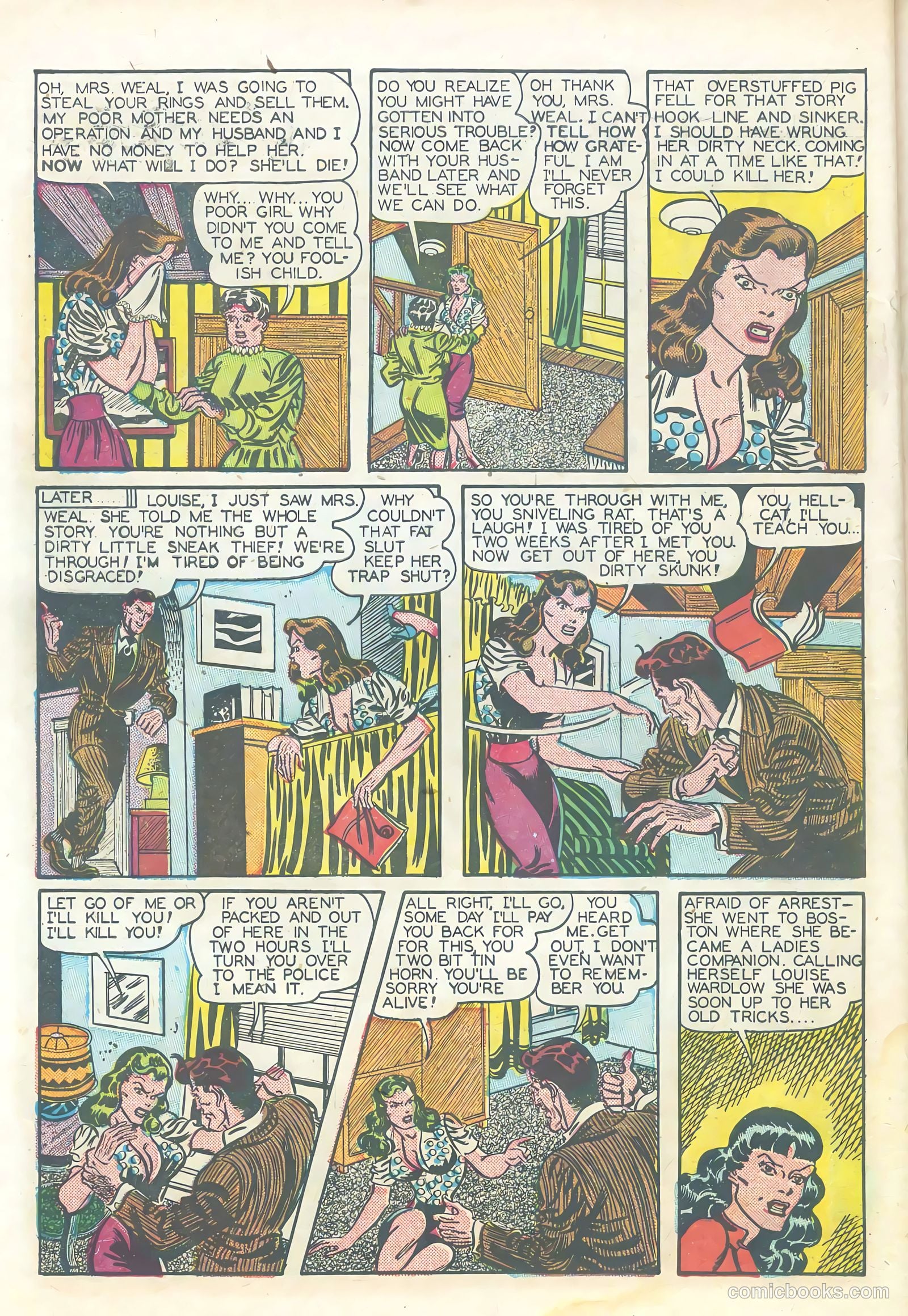 Famous Crimes #1 (1948) — page 14 of 36