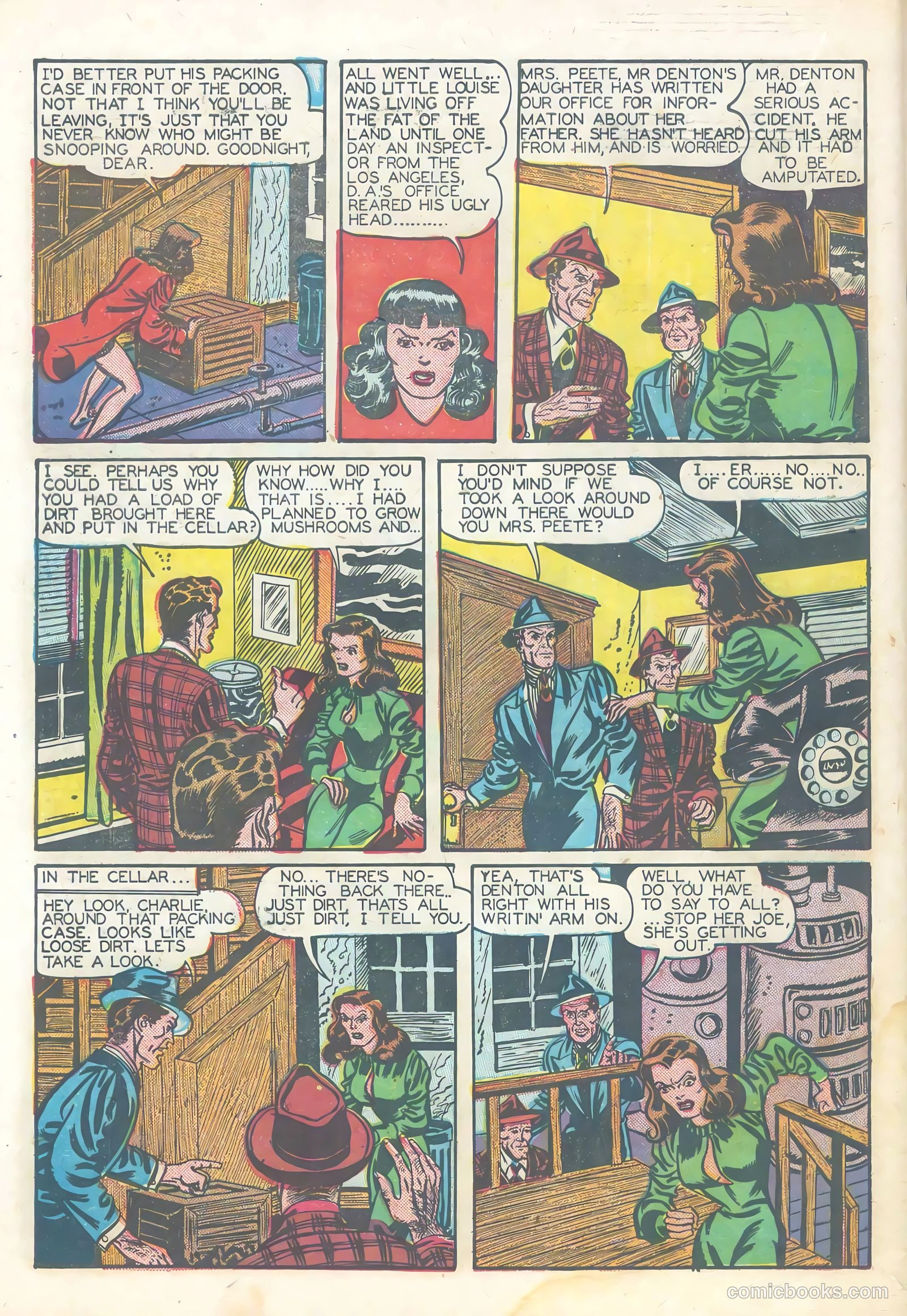 Famous Crimes #1 (1948) — page 18 of 36