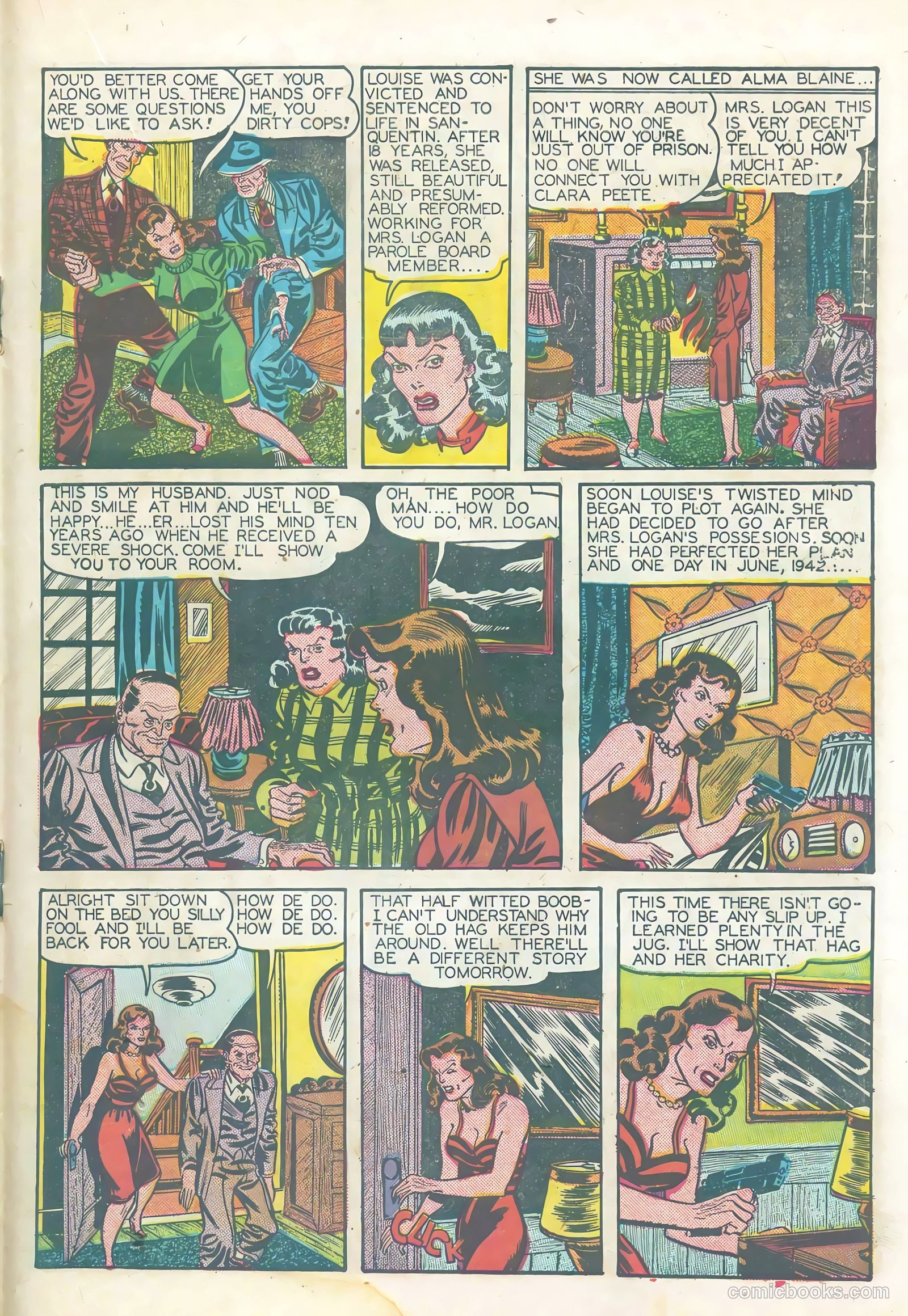 Famous Crimes #1 (1948) — page 19 of 36