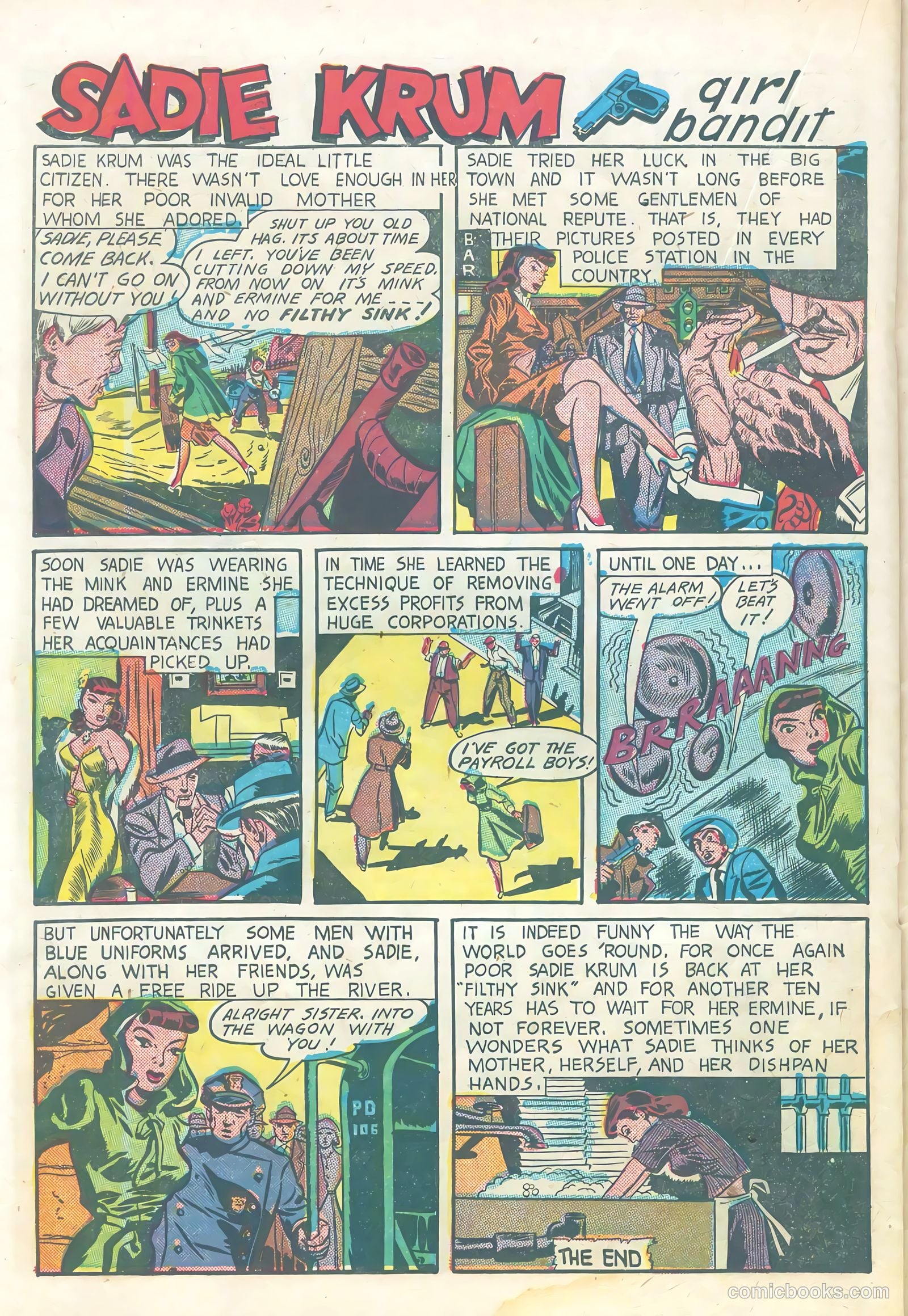 Famous Crimes #1 (1948) — page 22 of 36