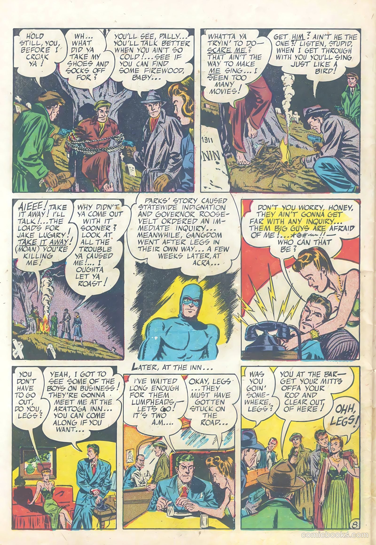 Famous Crimes #1 (1948) — page 30 of 36