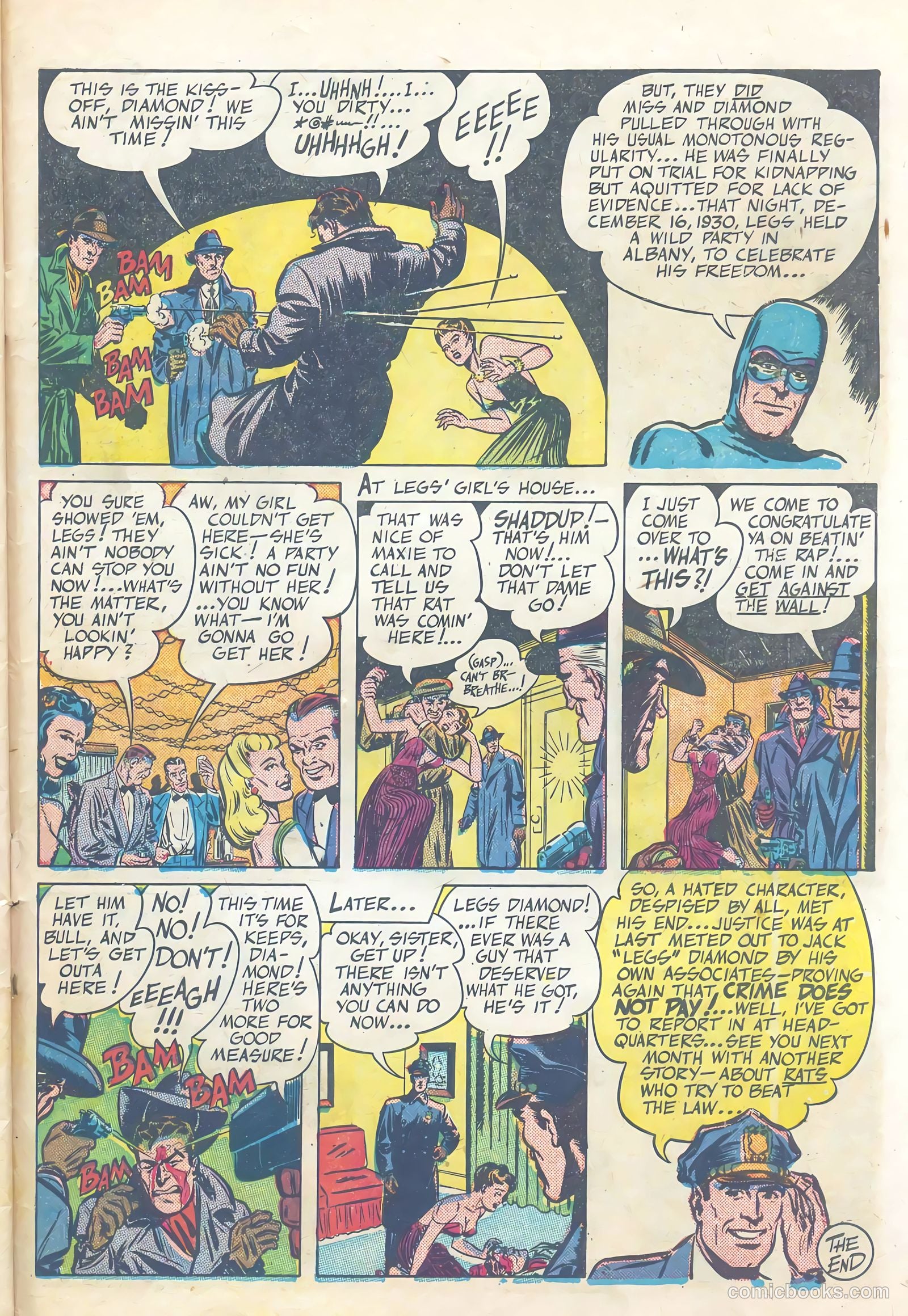 Famous Crimes #1 (1948) — page 31 of 36