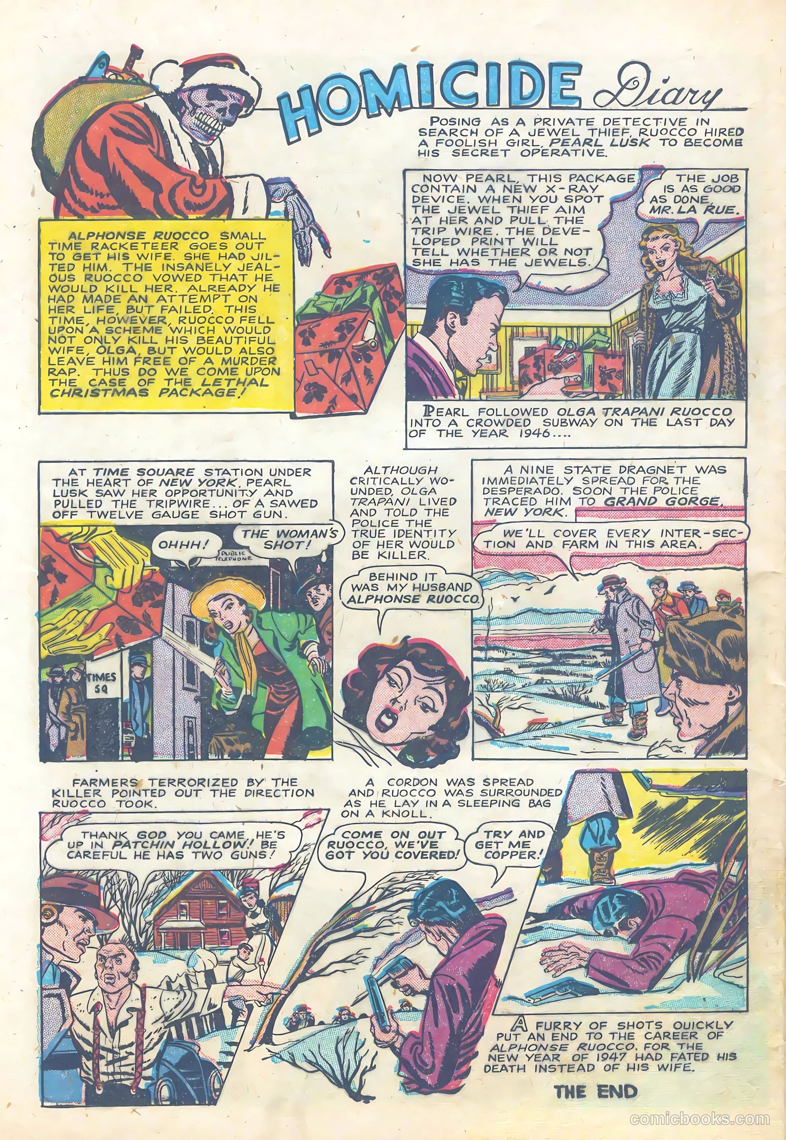 Famous Crimes #1 (1948) — page 32 of 36