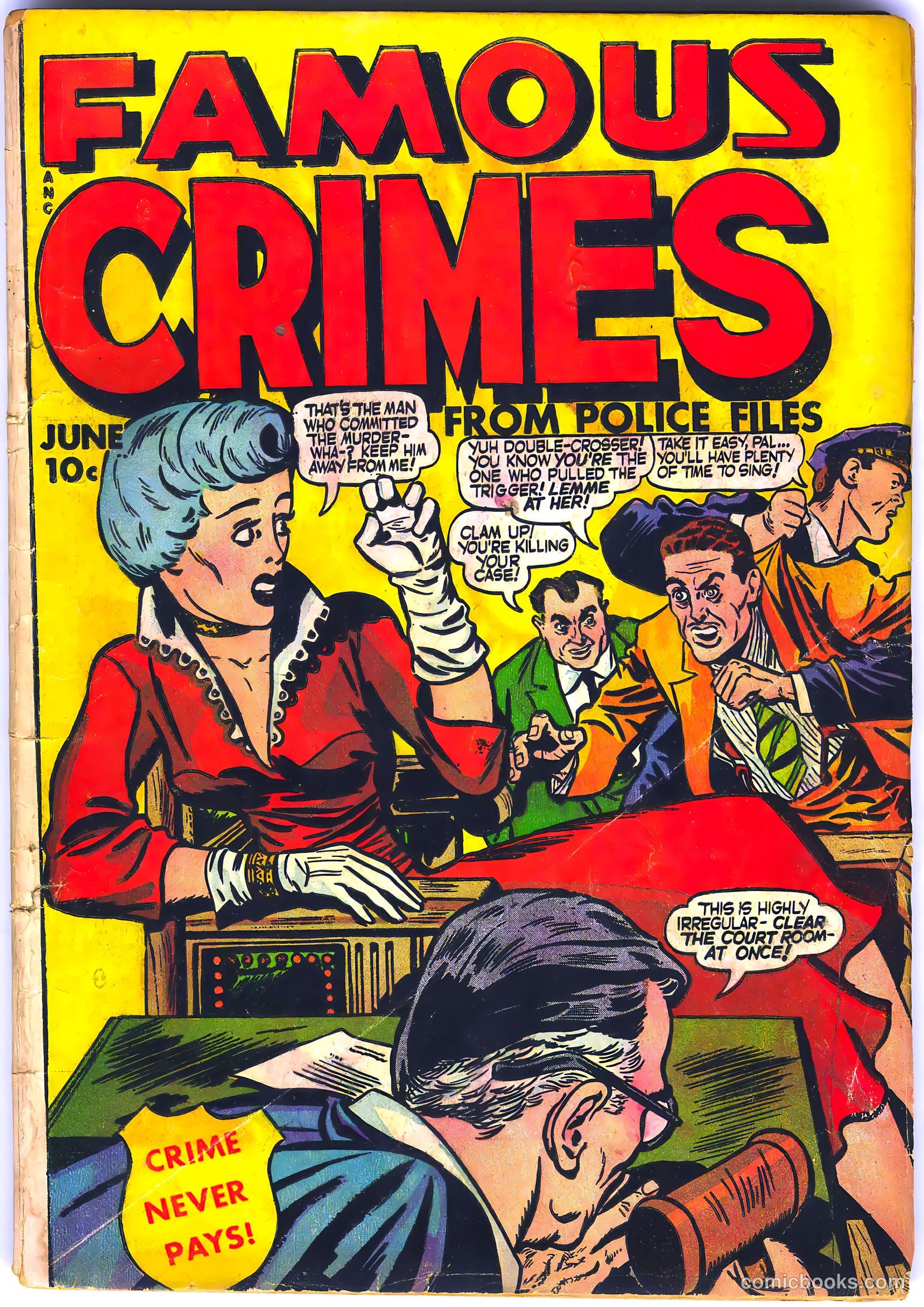 Famous Crimes #10