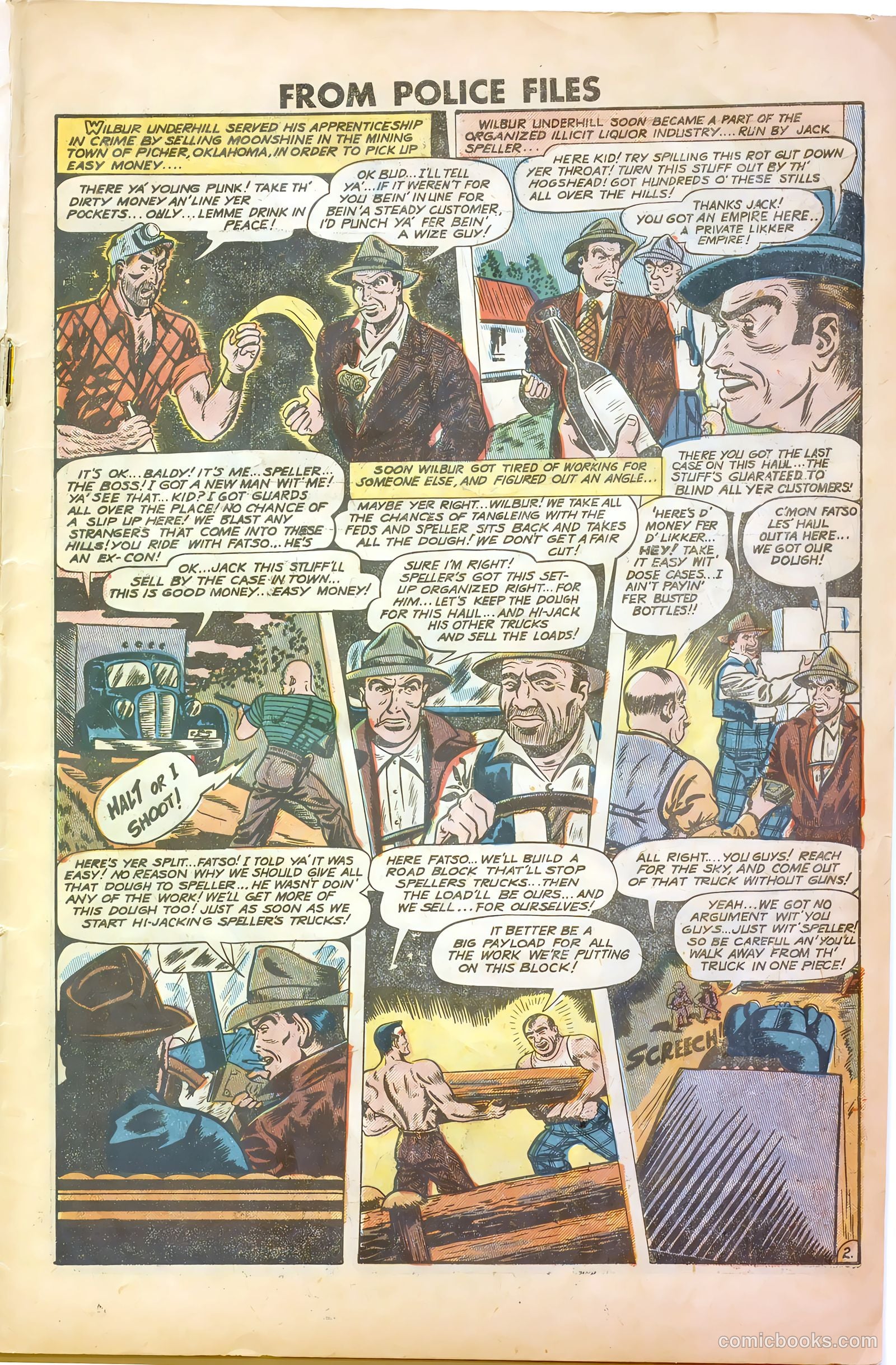 Famous Crimes #10 (1949) — page 3 of 37
