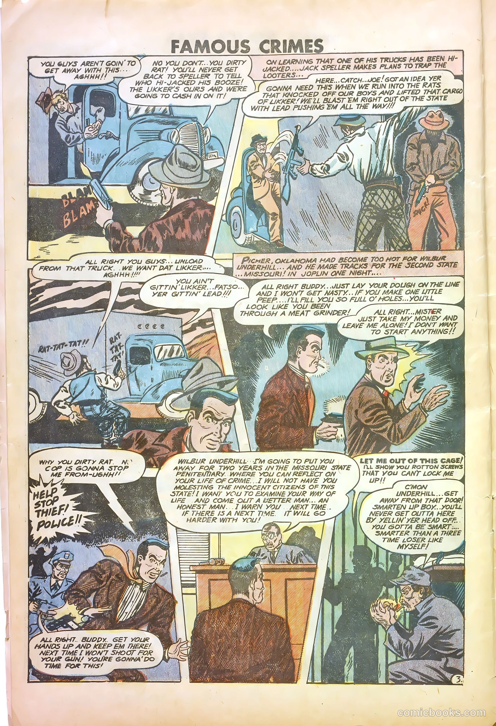 Famous Crimes #10 (1949) — page 4 of 37