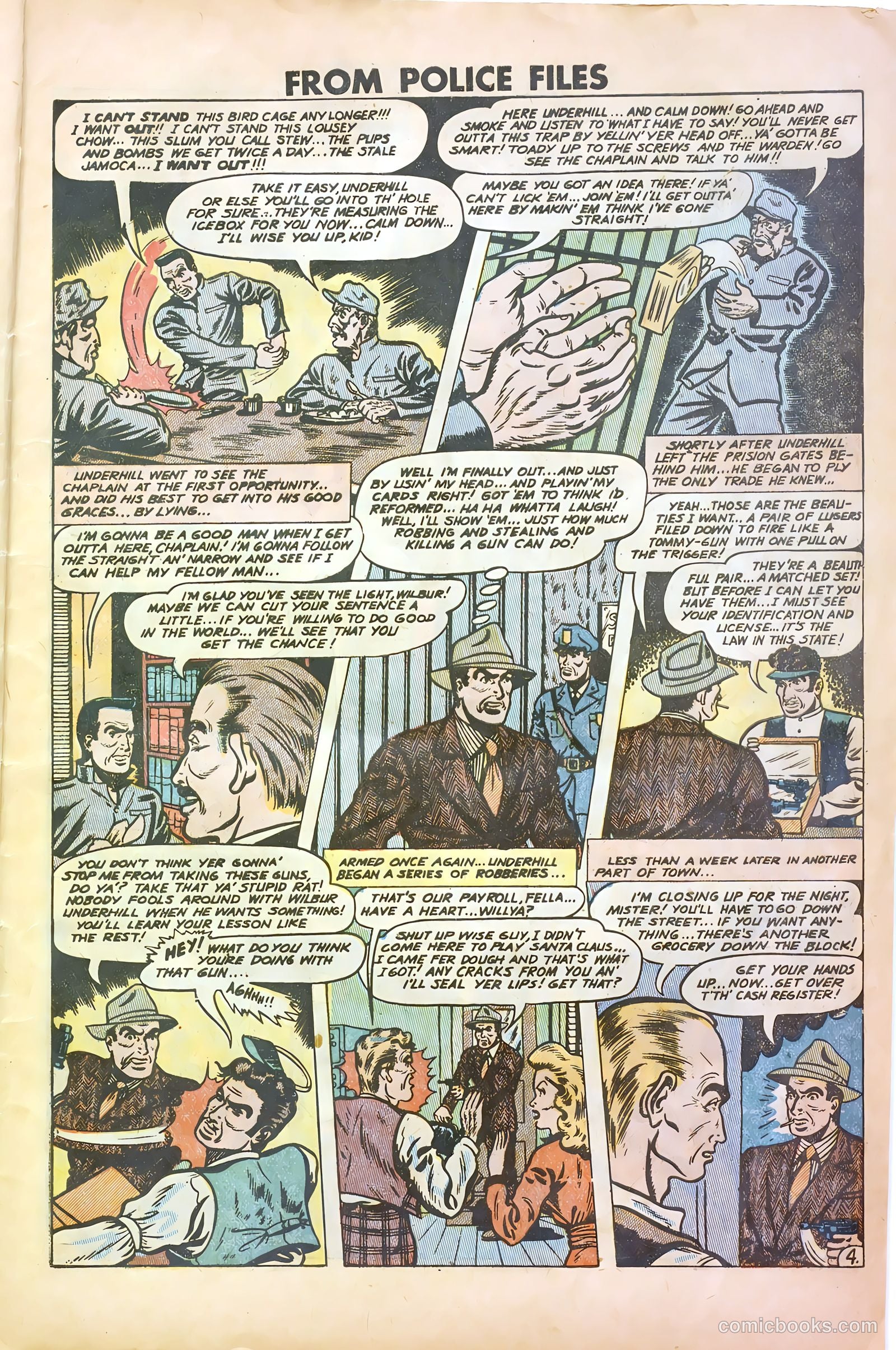 Famous Crimes #10 (1949) — page 5 of 37