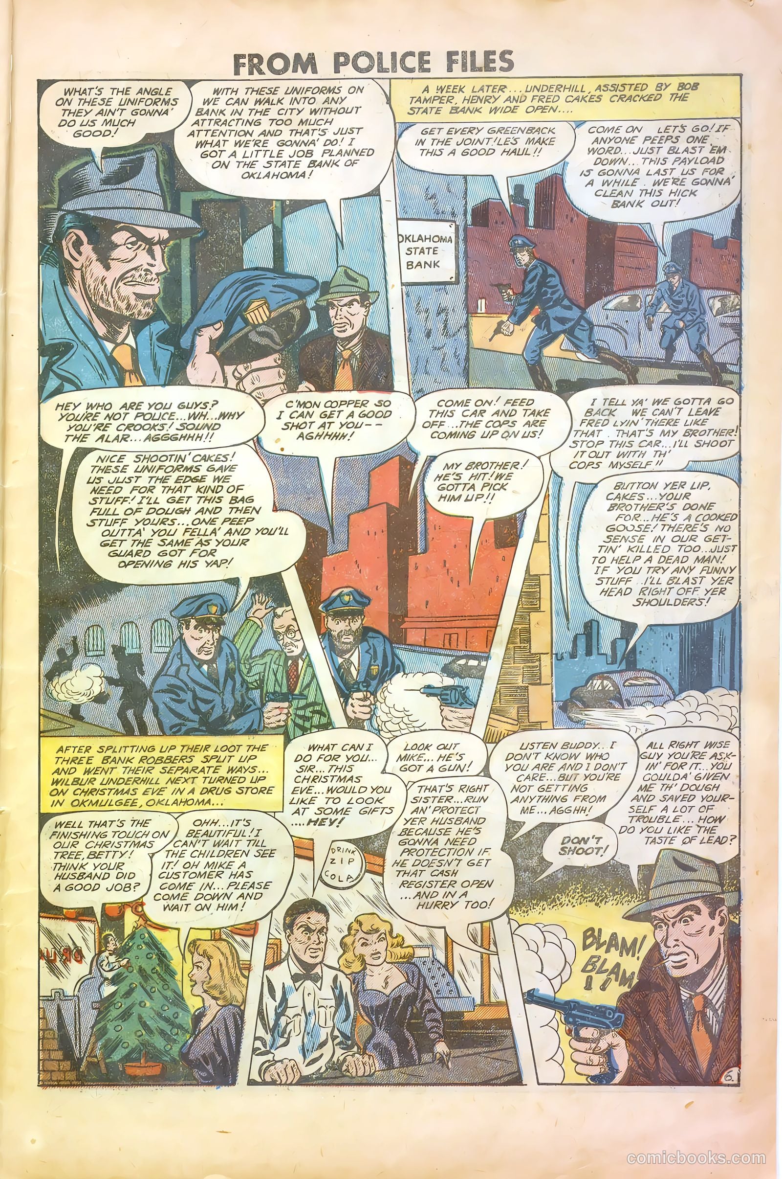 Famous Crimes #10 (1949) — page 7 of 37