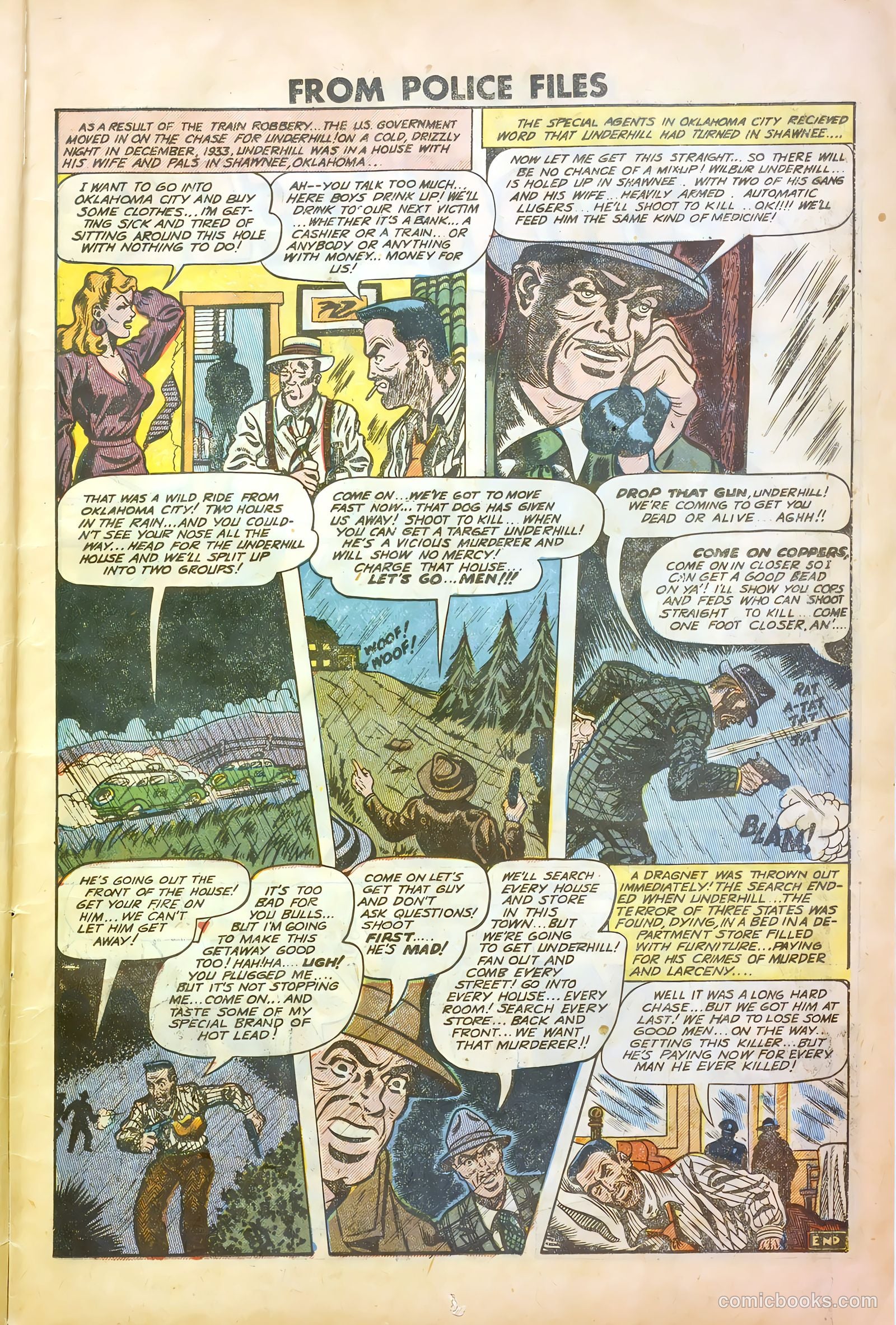Famous Crimes #10 (1949) — page 11 of 37