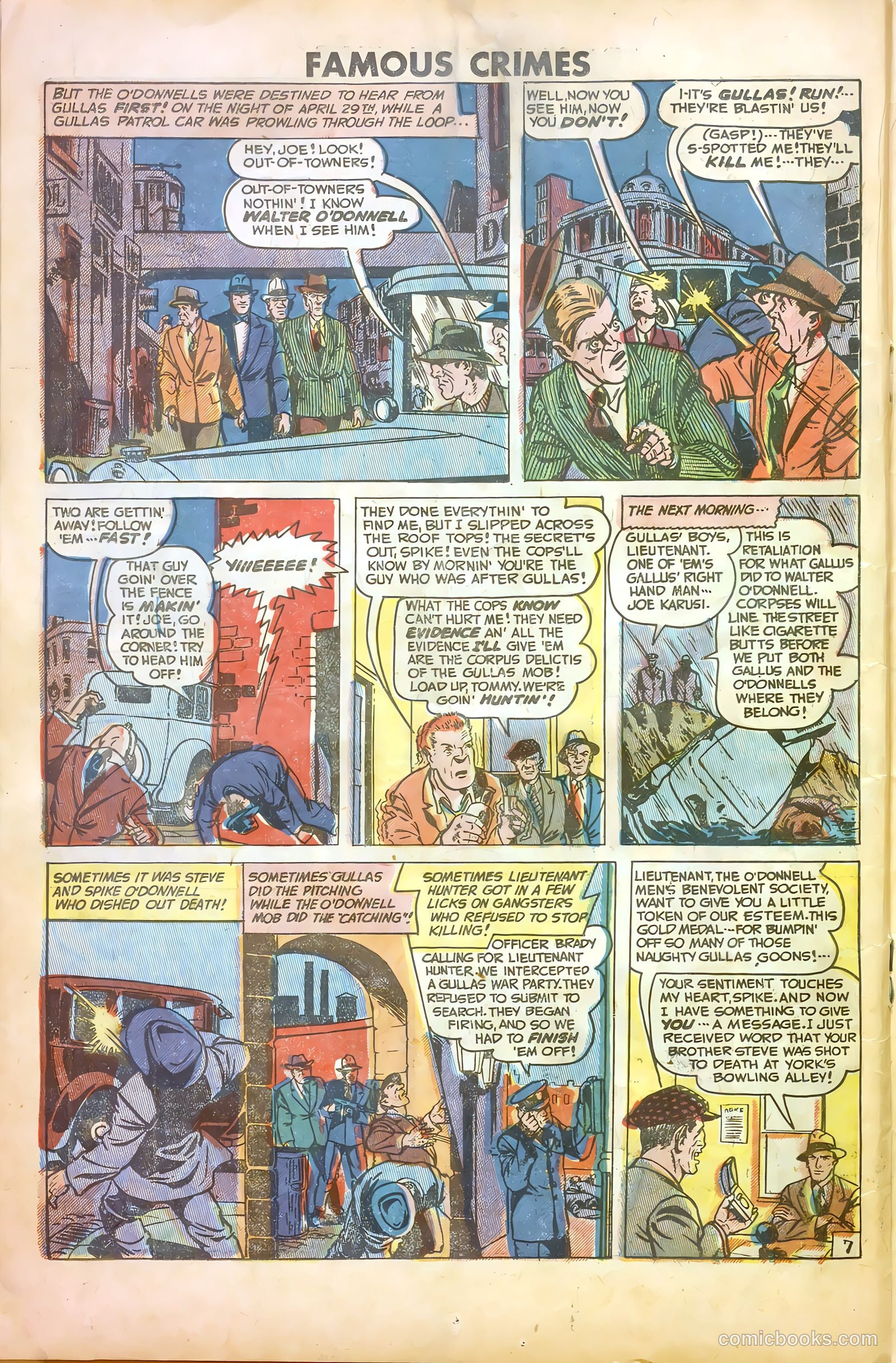 Famous Crimes #10 (1949) — page 18 of 37