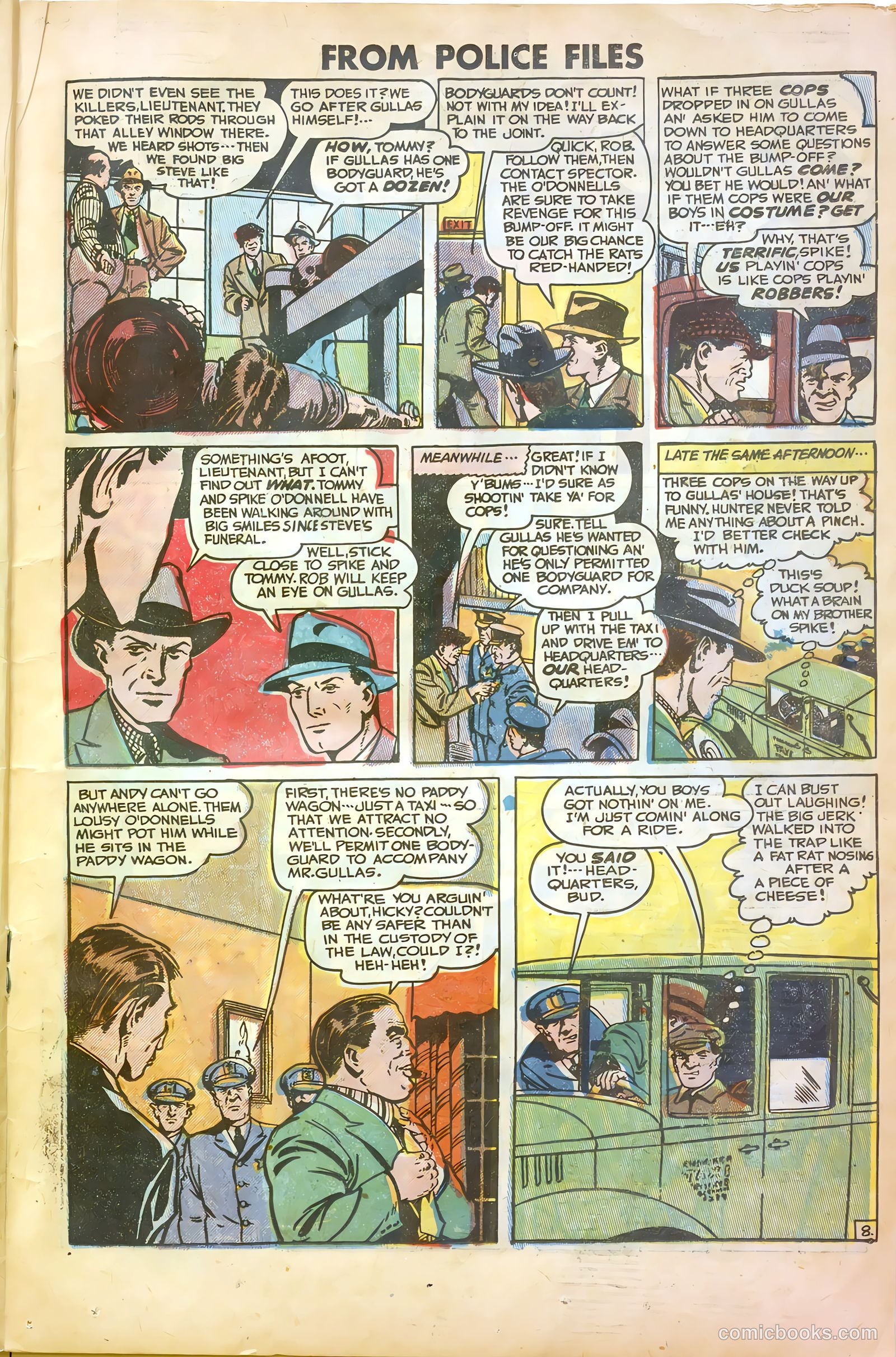 Famous Crimes #10 (1949) — page 19 of 37