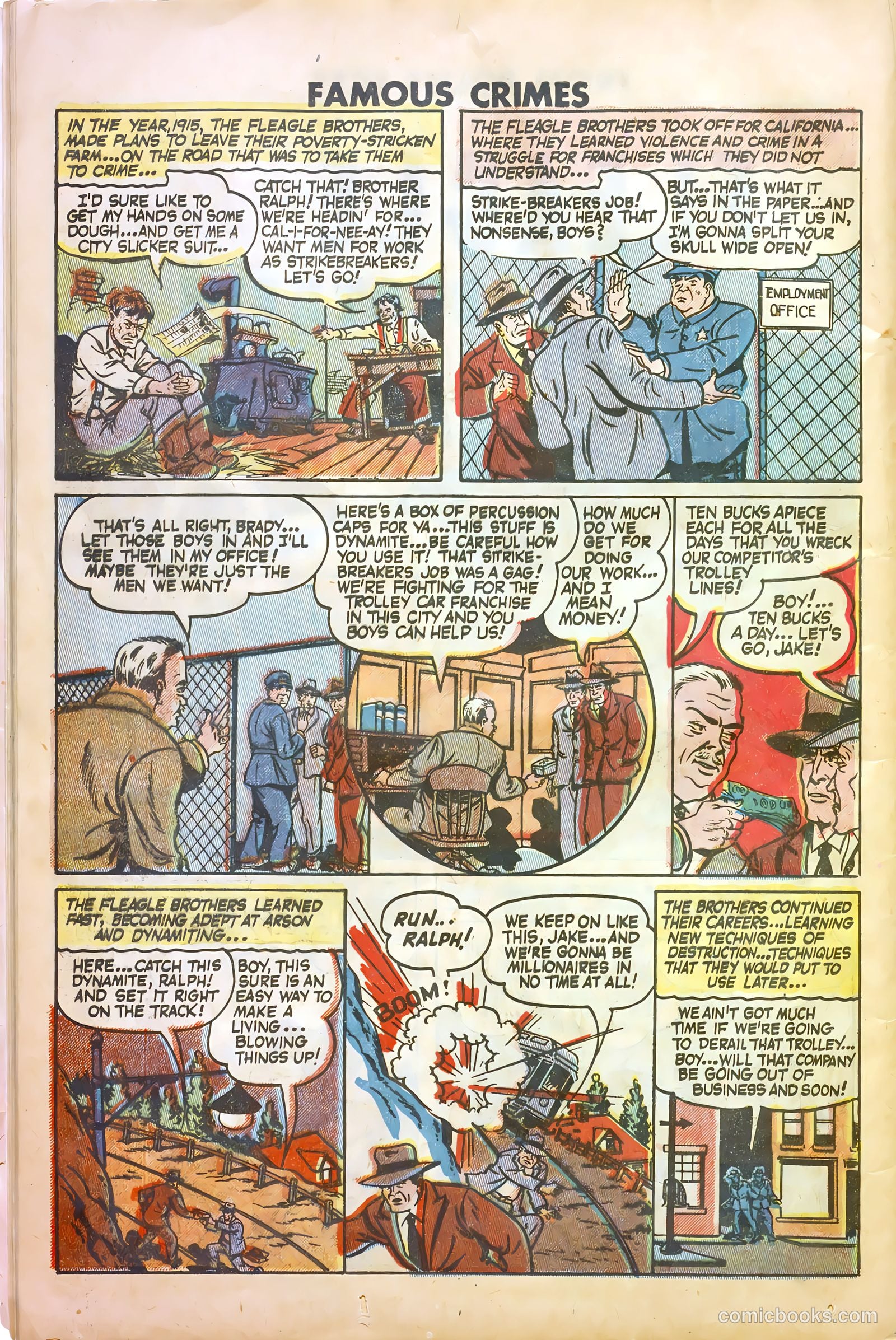 Famous Crimes #10 (1949) — page 24 of 37