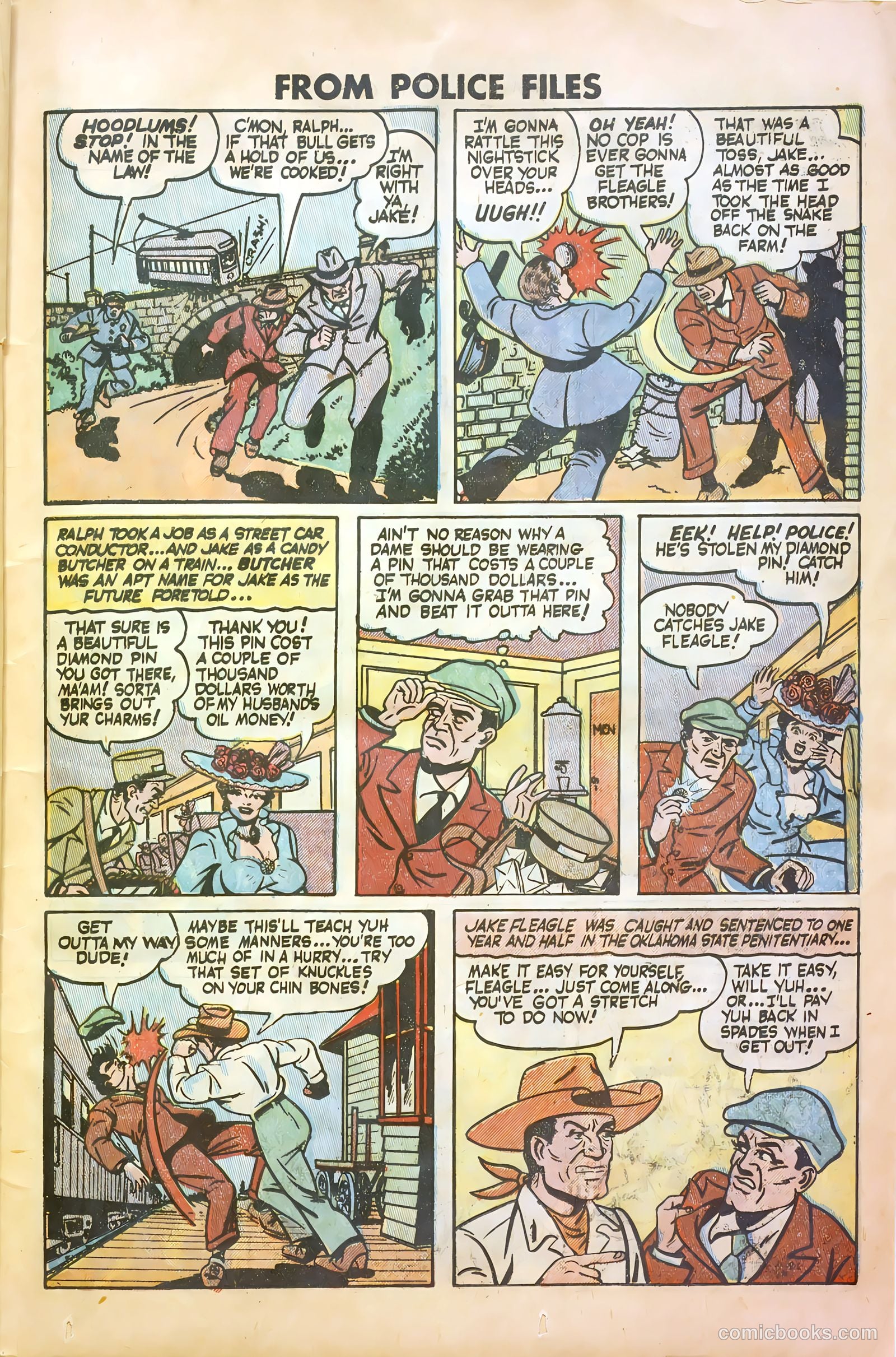 Famous Crimes #10 (1949) — page 25 of 37