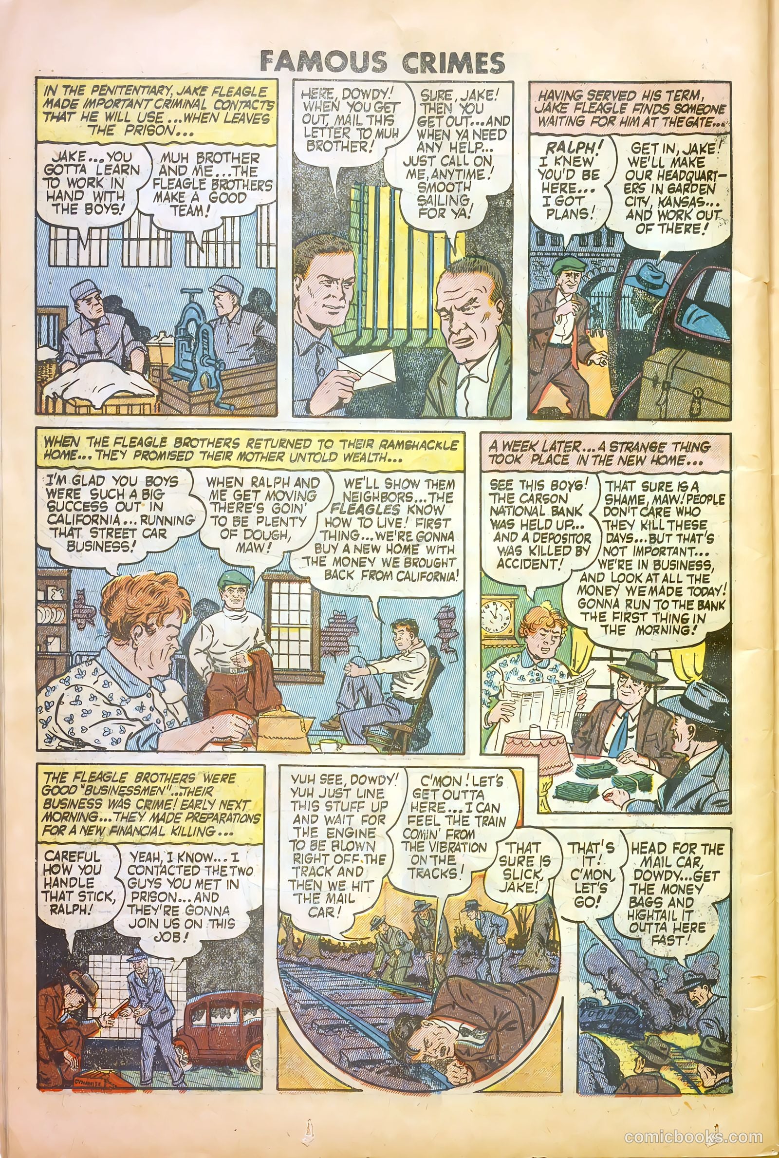 Famous Crimes #10 (1949) — page 26 of 37