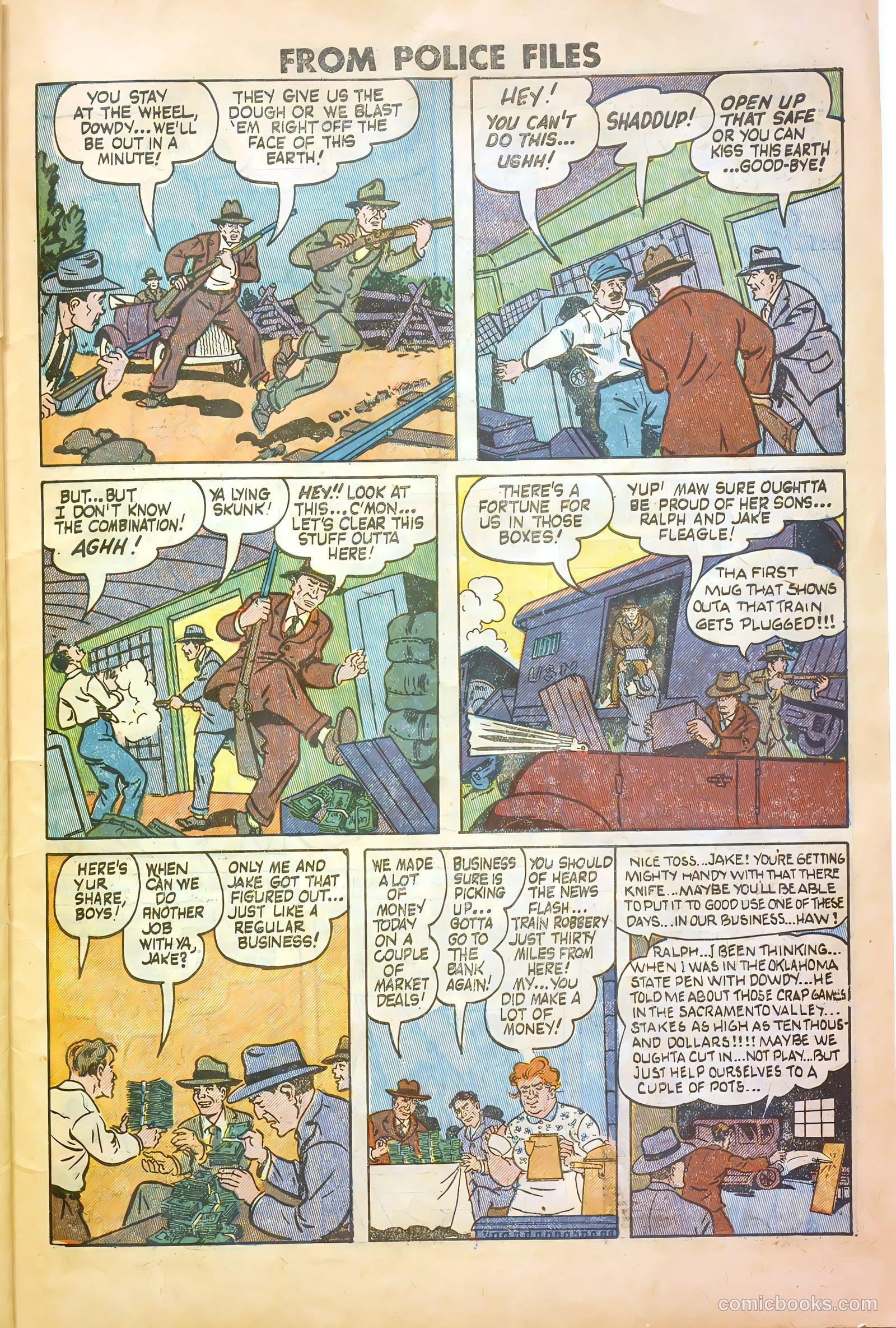 Famous Crimes #10 (1949) — page 27 of 37