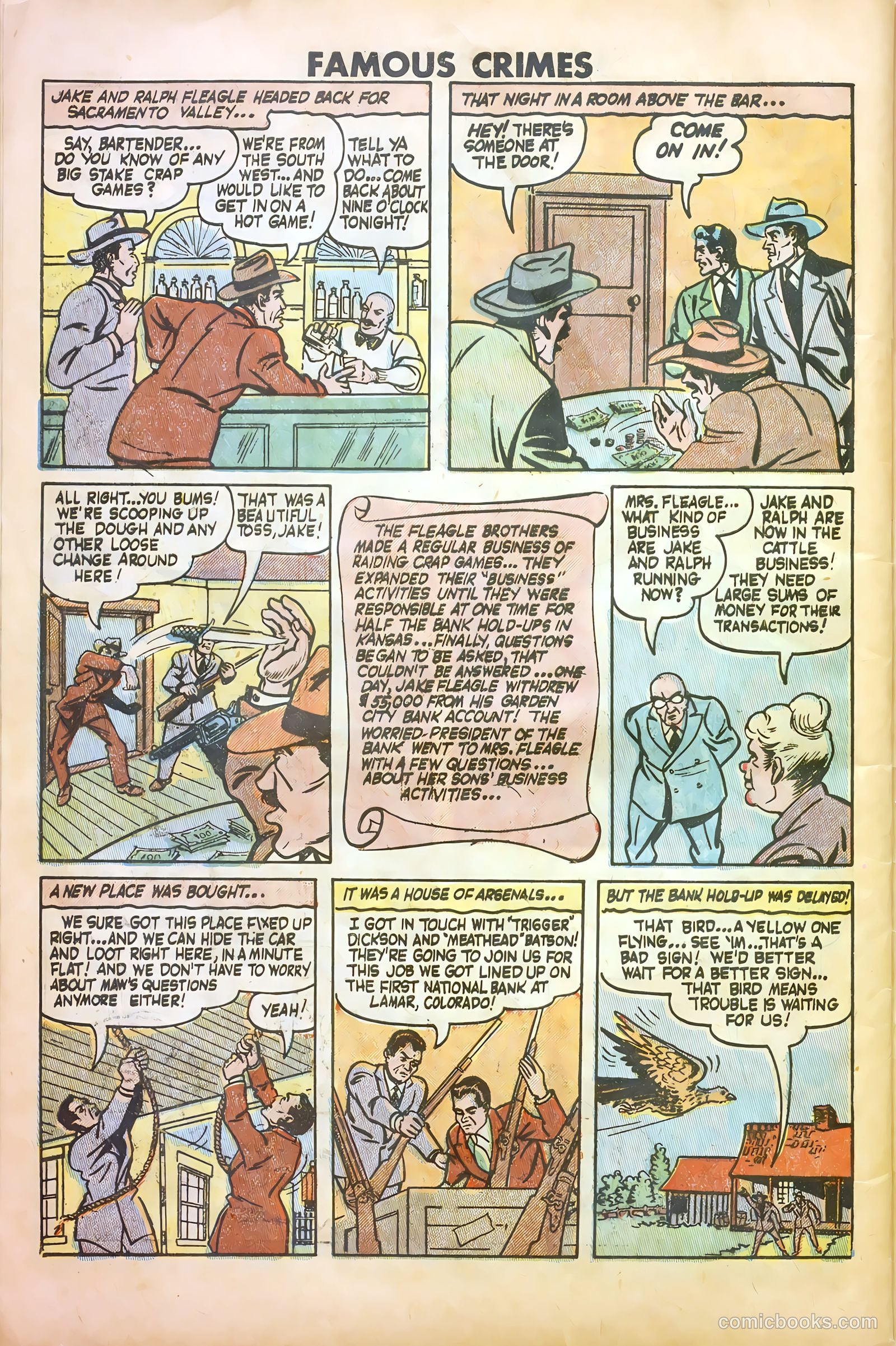 Famous Crimes #10 (1949) — page 28 of 37