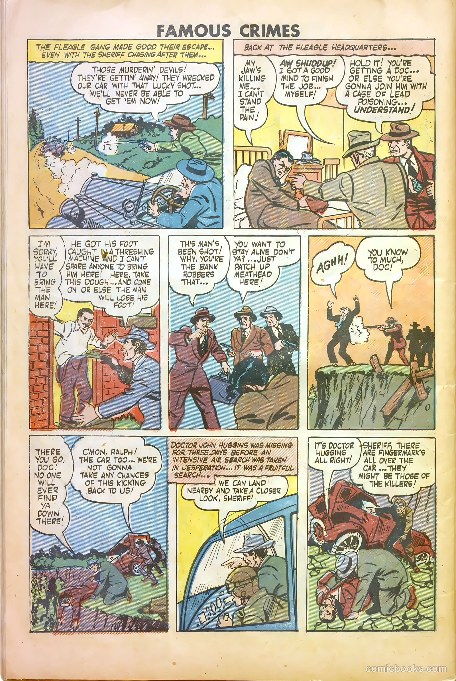 Famous Crimes #10 (1949) — page 30 of 37